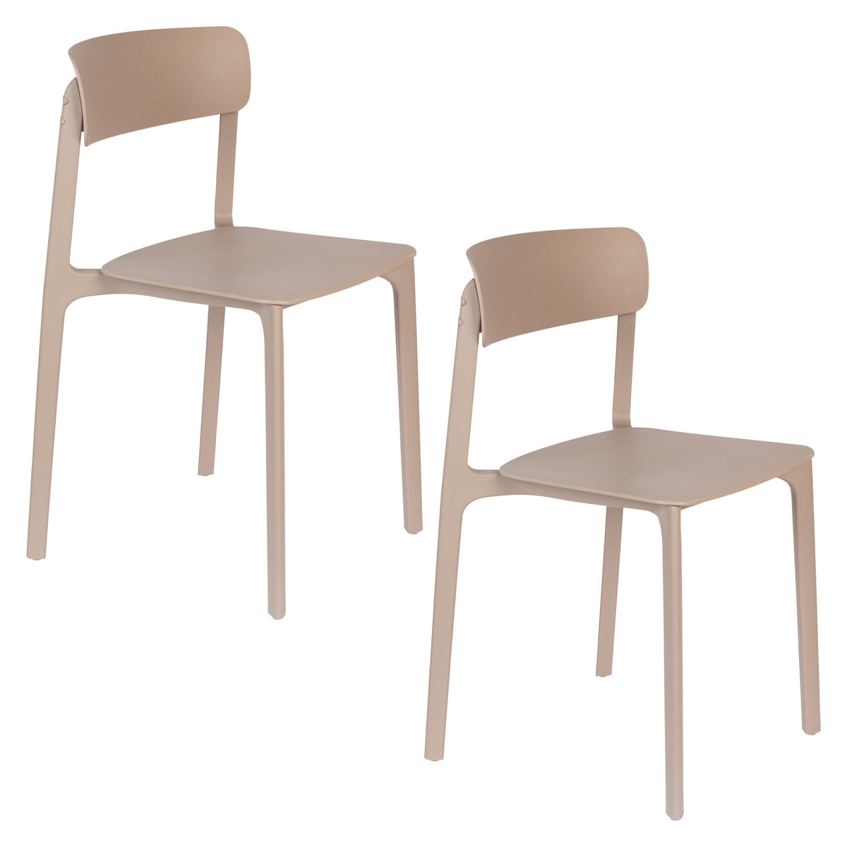 Stuhl Clive in Braun präsentiert im Onlineshop von KAQTU Design AG. Stuhl ist von White Label Living