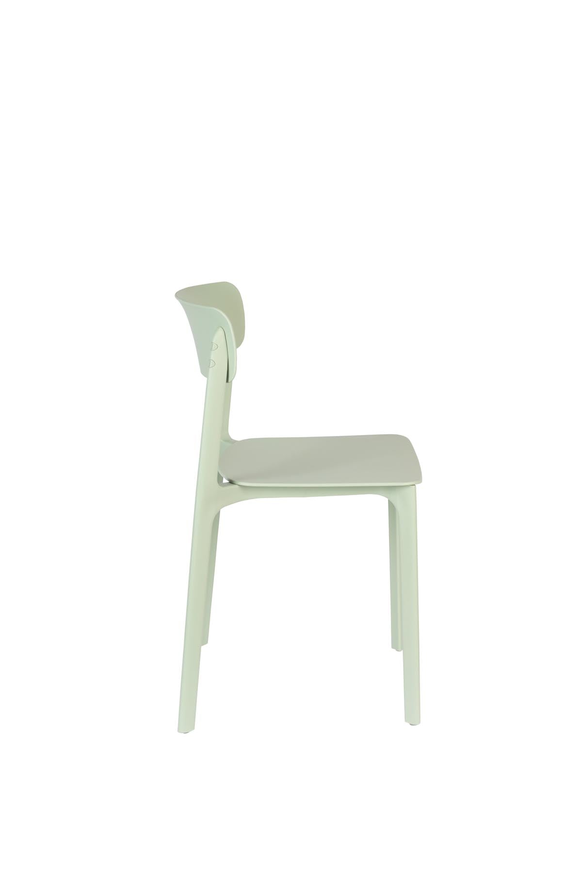 Stuhl Clive in Hellgrün präsentiert im Onlineshop von KAQTU Design AG. Stuhl ist von White Label Living