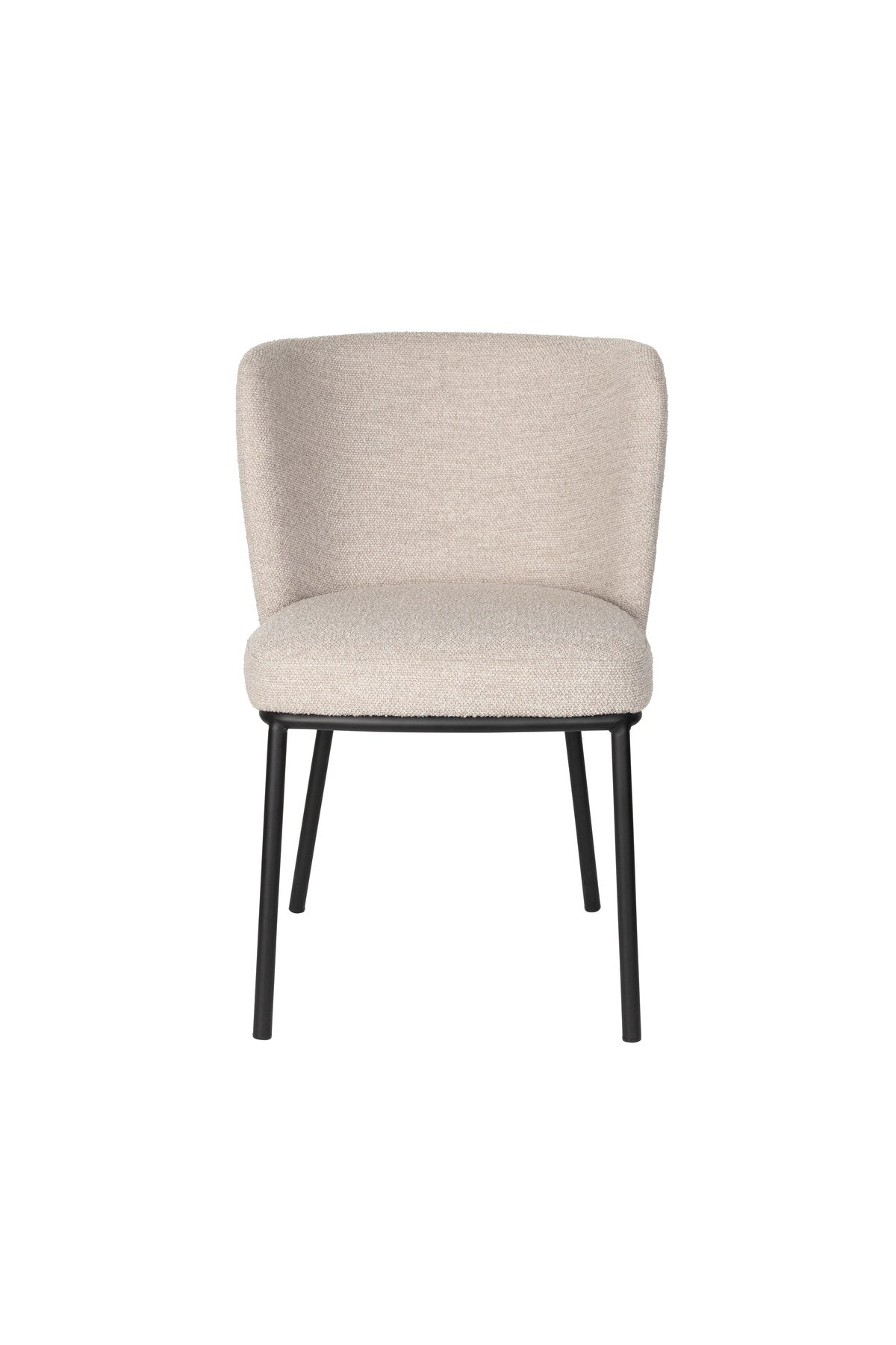 Guus Stuhl Beige in beige präsentiert im Onlineshop von KAQTU Design AG. Schalenstuhl ist von White Label Living