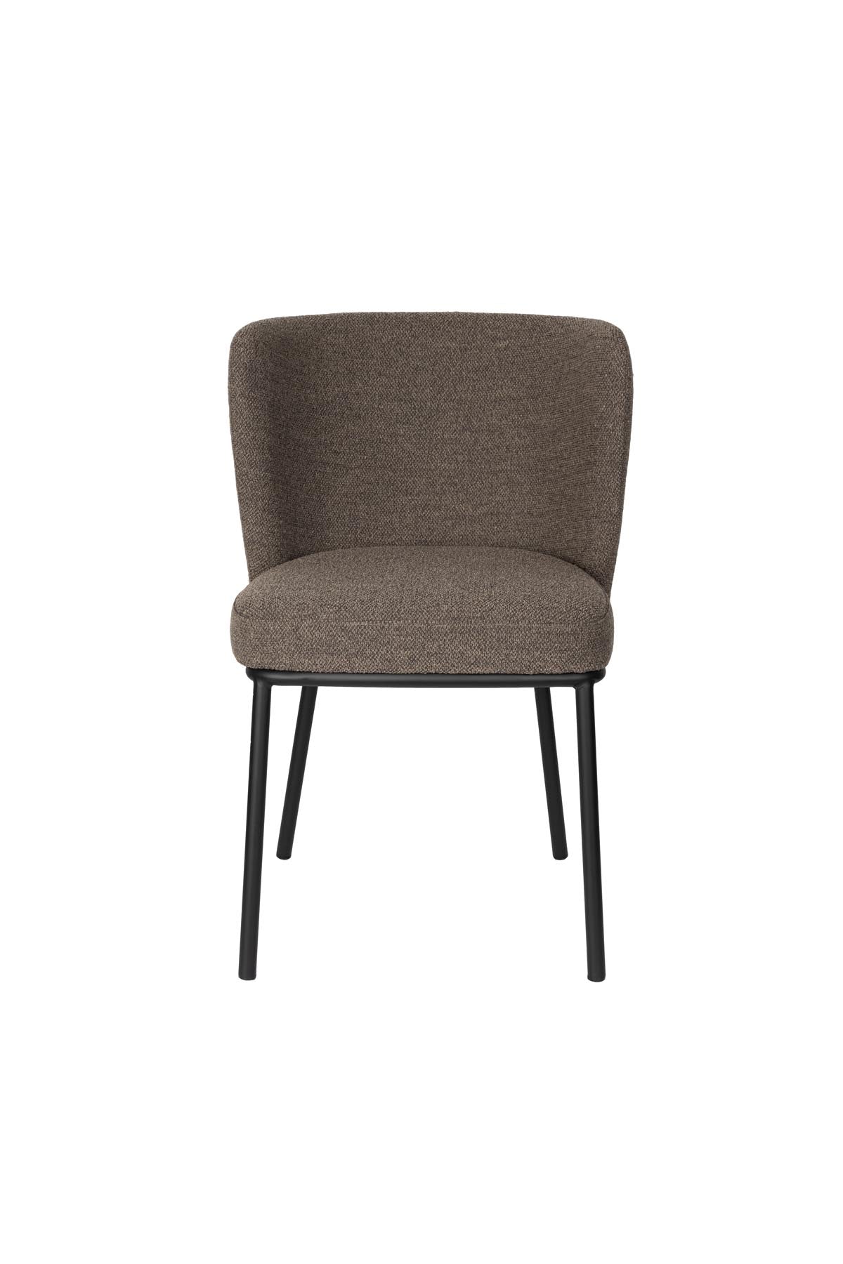 Guus Stuhl Braun in Braun präsentiert im Onlineshop von KAQTU Design AG. Schalenstuhl ist von White Label Living