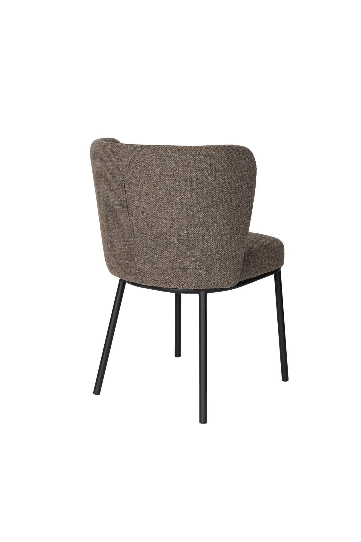 Guus Stuhl Braun in Braun präsentiert im Onlineshop von KAQTU Design AG. Schalenstuhl ist von White Label Living