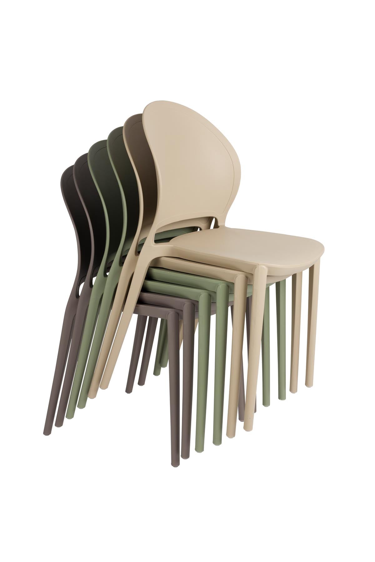 Outdoor-Stuhl Sjoerd Grau in Grau präsentiert im Onlineshop von KAQTU Design AG. Stuhl ist von White Label Living