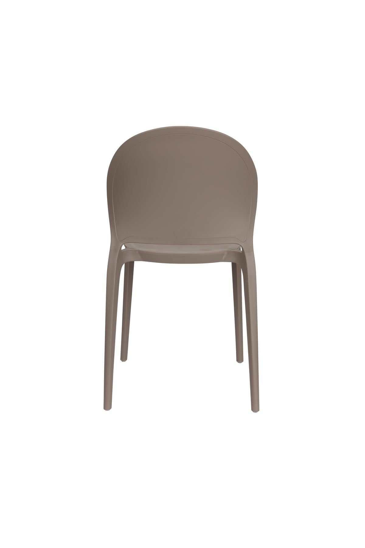 Outdoor-Stuhl Sjoerd Grau in Grau präsentiert im Onlineshop von KAQTU Design AG. Stuhl ist von White Label Living