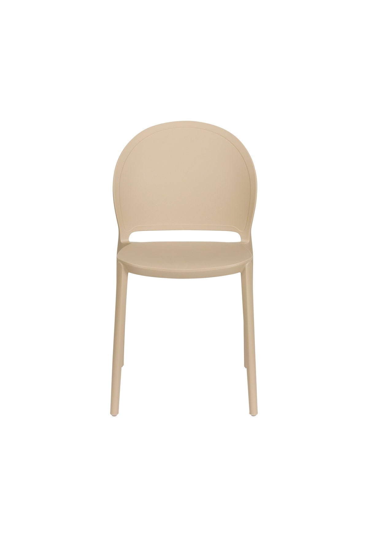 Outdoor-Stuhl Sjoerd Beige in beige präsentiert im Onlineshop von KAQTU Design AG. Stuhl ist von White Label Living
