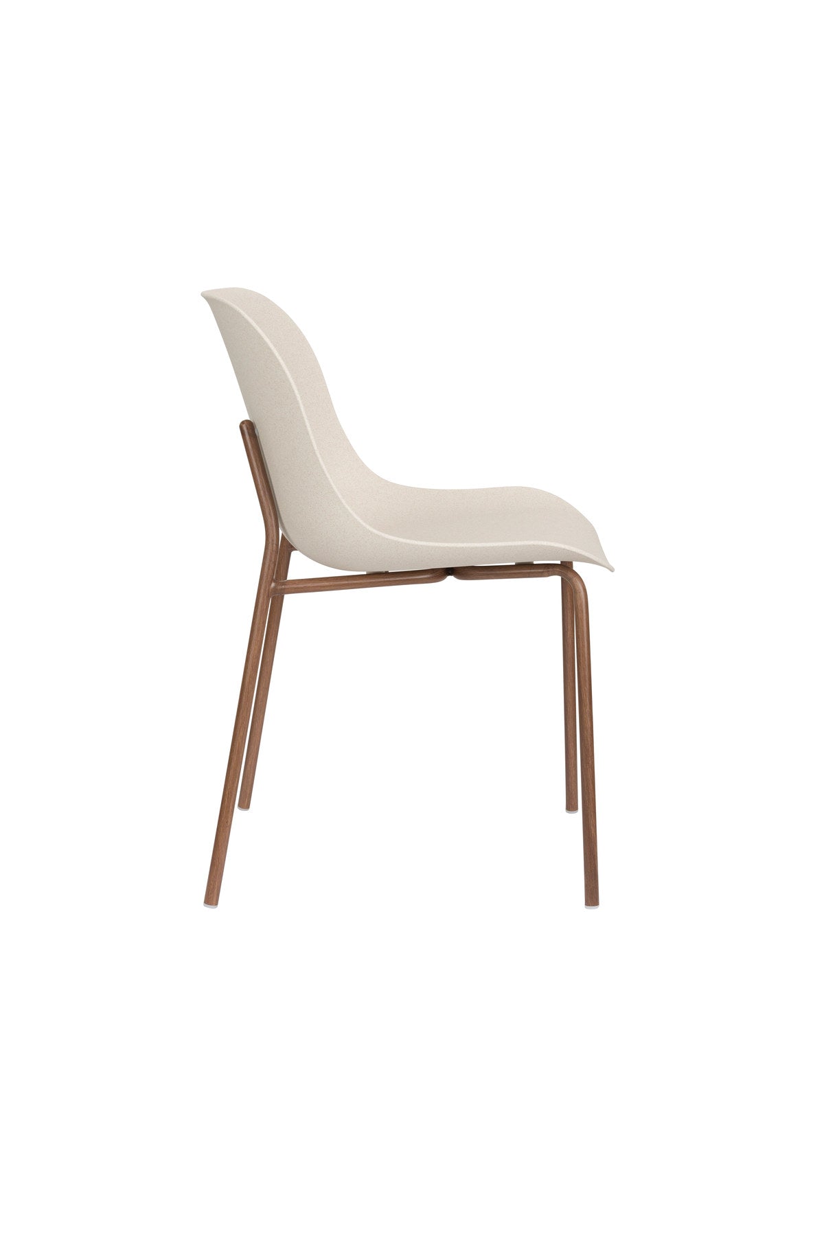 Stuhl Weizen in Weiss präsentiert im Onlineshop von KAQTU Design AG. Stuhl ist von White Label Living