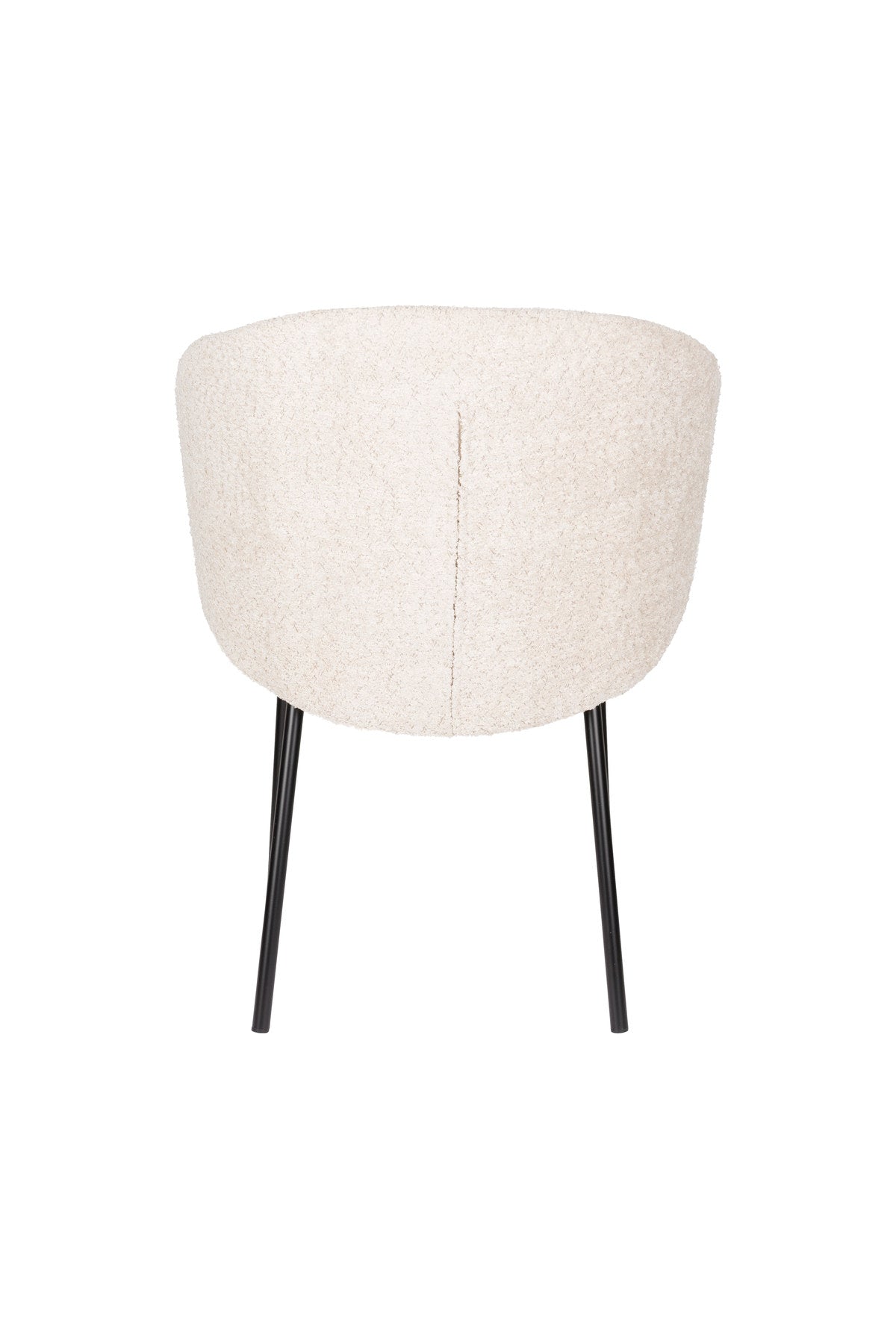 Ayle Stuhl in Weiss präsentiert im Onlineshop von KAQTU Design AG. Stuhl mit Armlehne ist von White Label Living