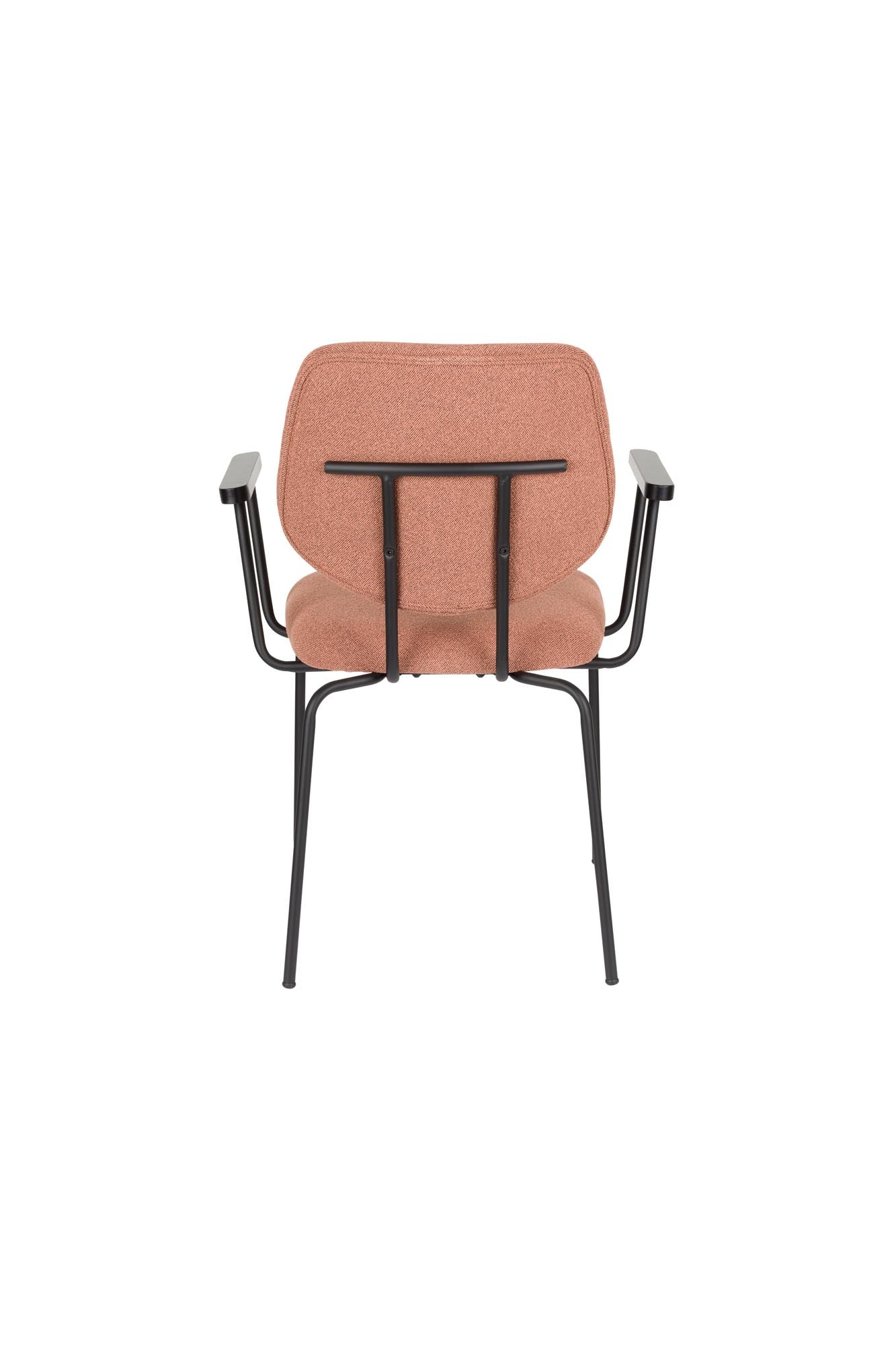 Erleben Sie den Armlehnstuhl Zelo Pink von White Label Living – ein eleganter Stuhl, der Komfort und Stil in jeden Essbereich bringt!