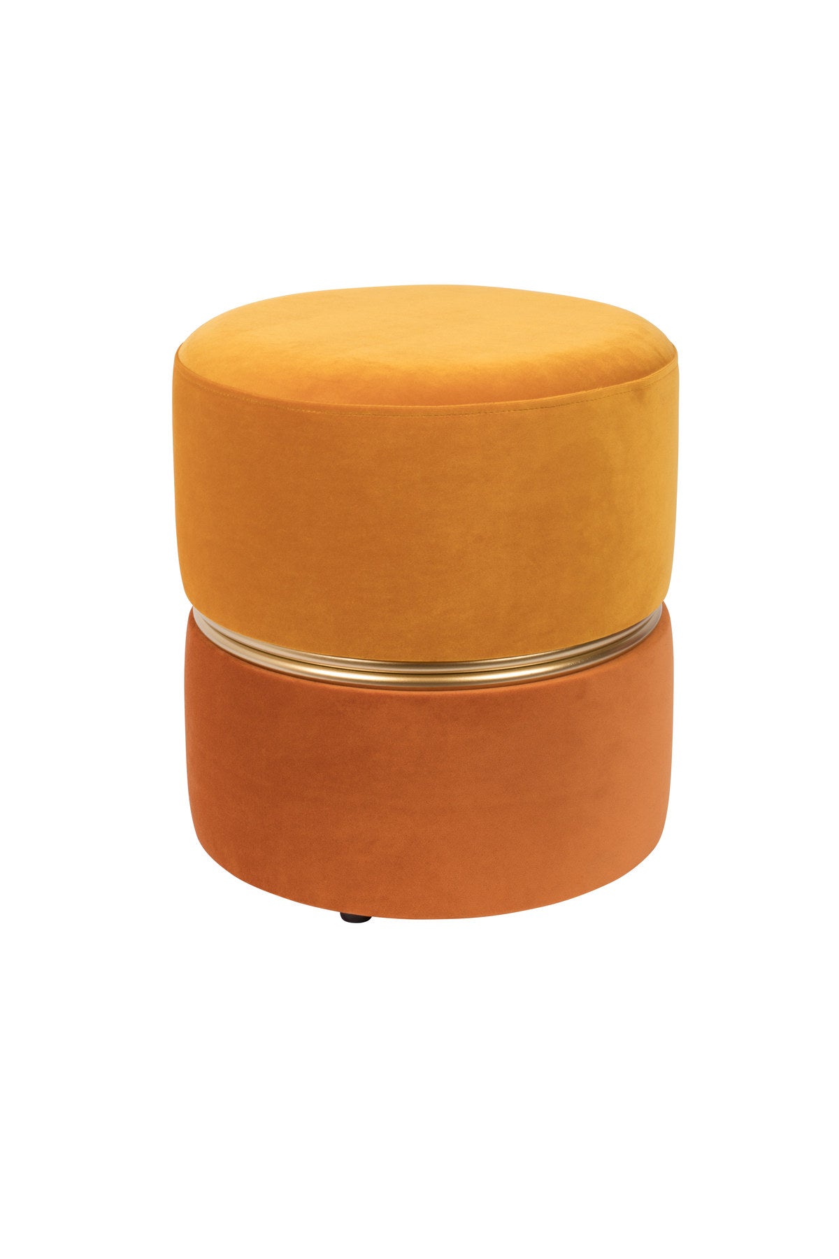 Hocker BUBBLY in Gelb präsentiert im Onlineshop von KAQTU Design AG. Pouf ist von White Label Living