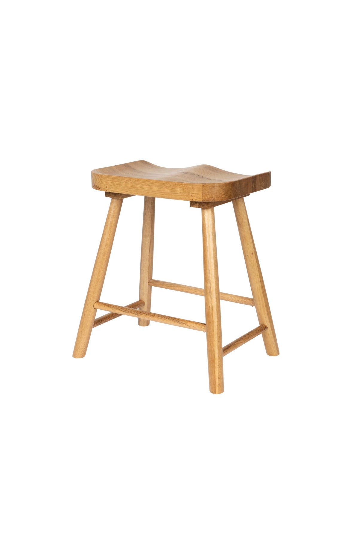 Hocker VANDER in Natur präsentiert im Onlineshop von KAQTU Design AG. Hocker ist von White Label Living