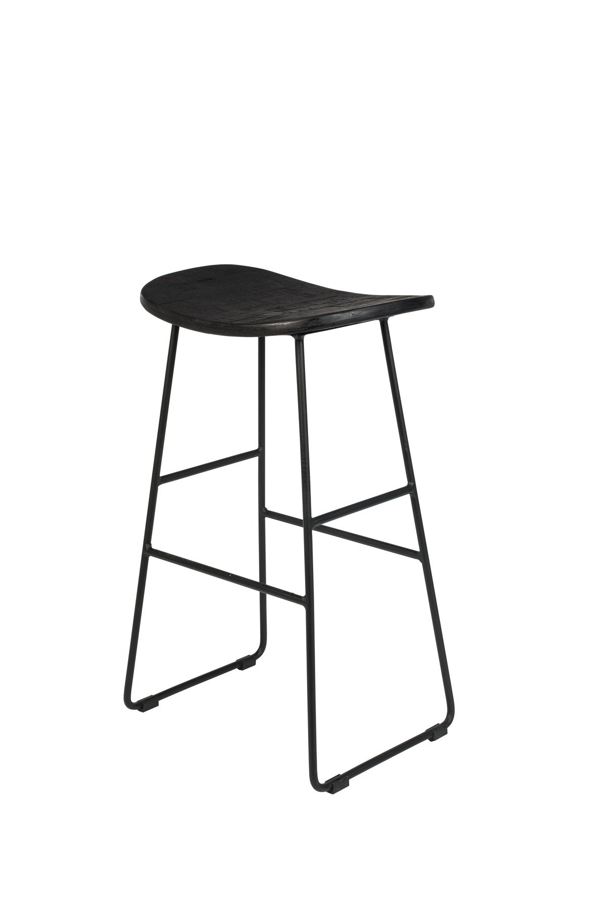 Barstuhl Tangle in Schwarz präsentiert im Onlineshop von KAQTU Design AG. Barstuhl ist von White Label Living