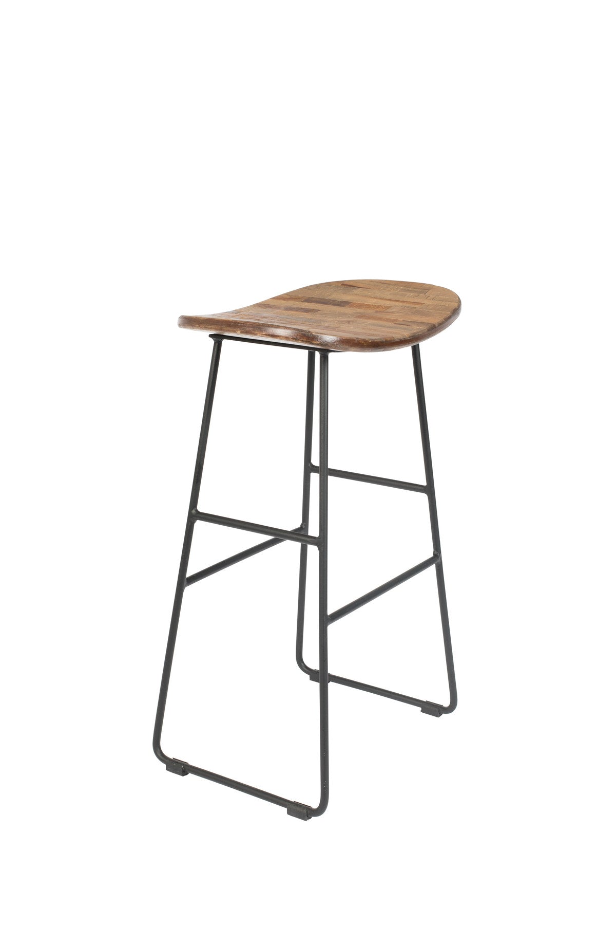 Barstuhl Tangle in Natur präsentiert im Onlineshop von KAQTU Design AG. Barstuhl ist von White Label Living