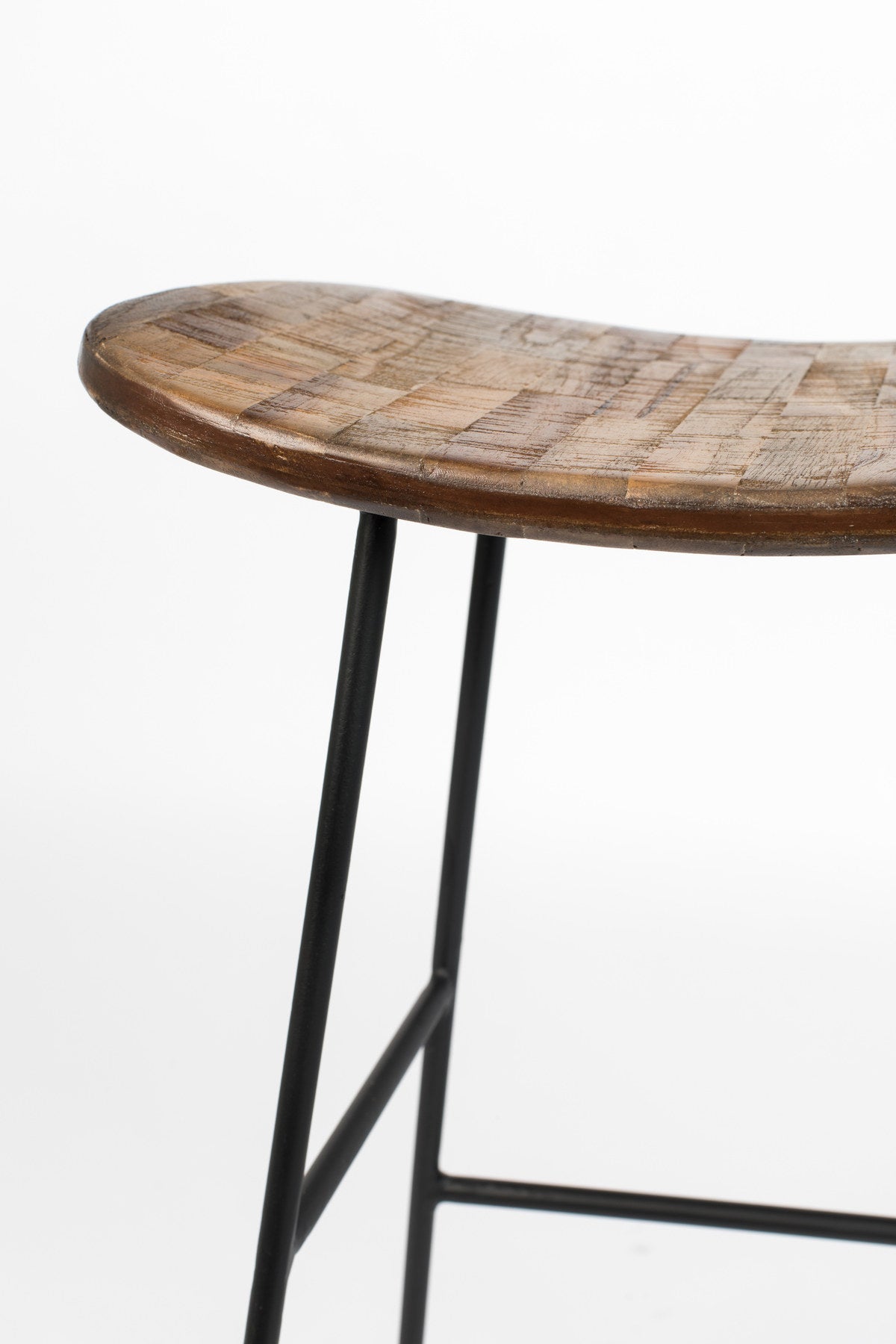 Barstuhl Tangle in Natur präsentiert im Onlineshop von KAQTU Design AG. Barstuhl ist von White Label Living