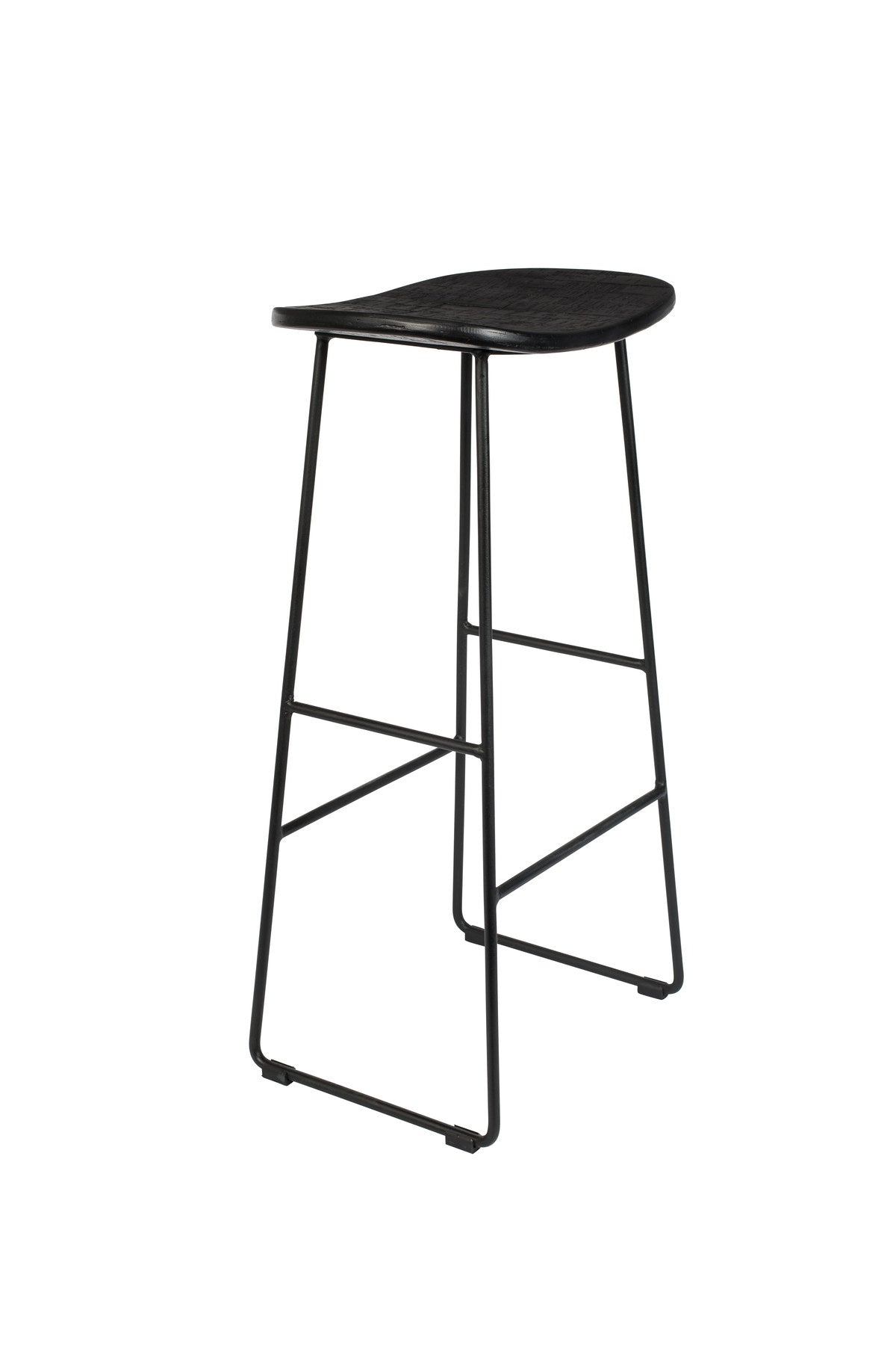 Barstuhl Tangle in Schwarz präsentiert im Onlineshop von KAQTU Design AG. Barstuhl ist von White Label Living