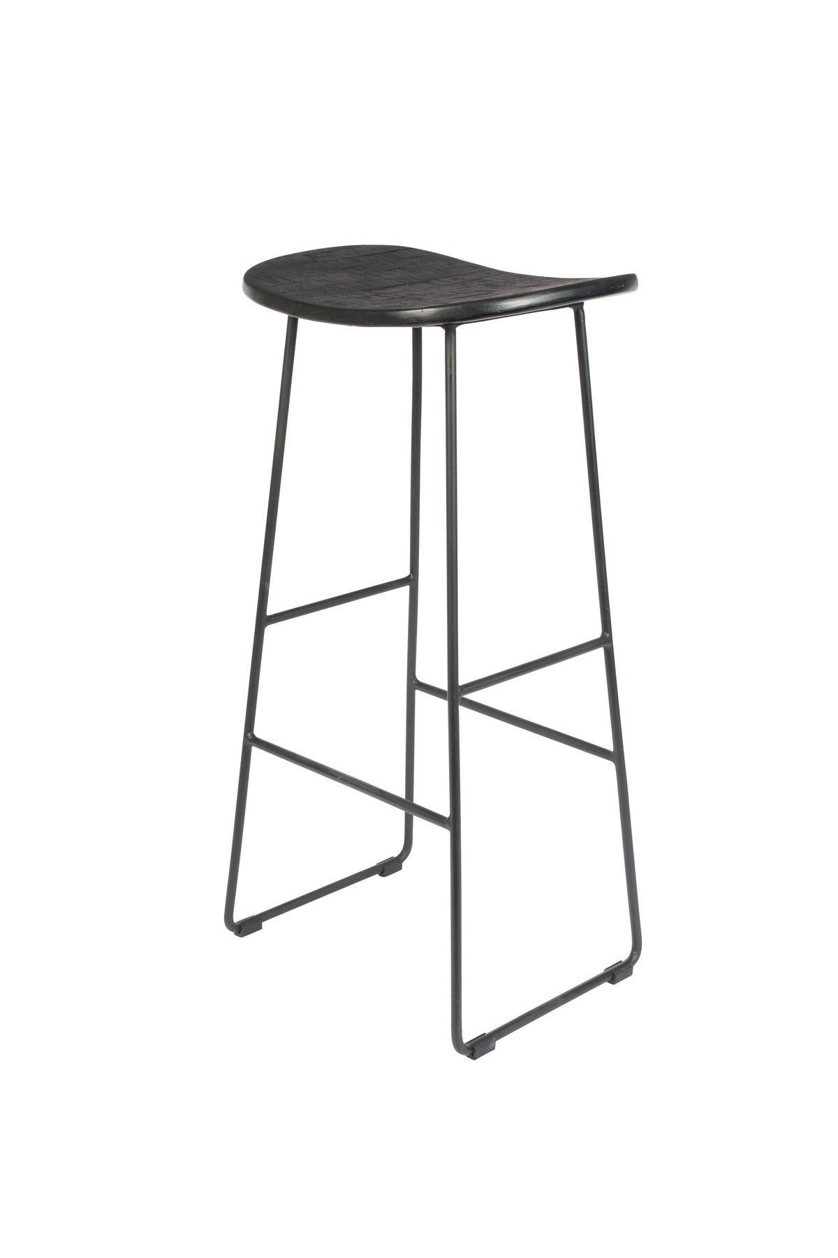 Barstuhl Tangle in Schwarz präsentiert im Onlineshop von KAQTU Design AG. Barstuhl ist von White Label Living