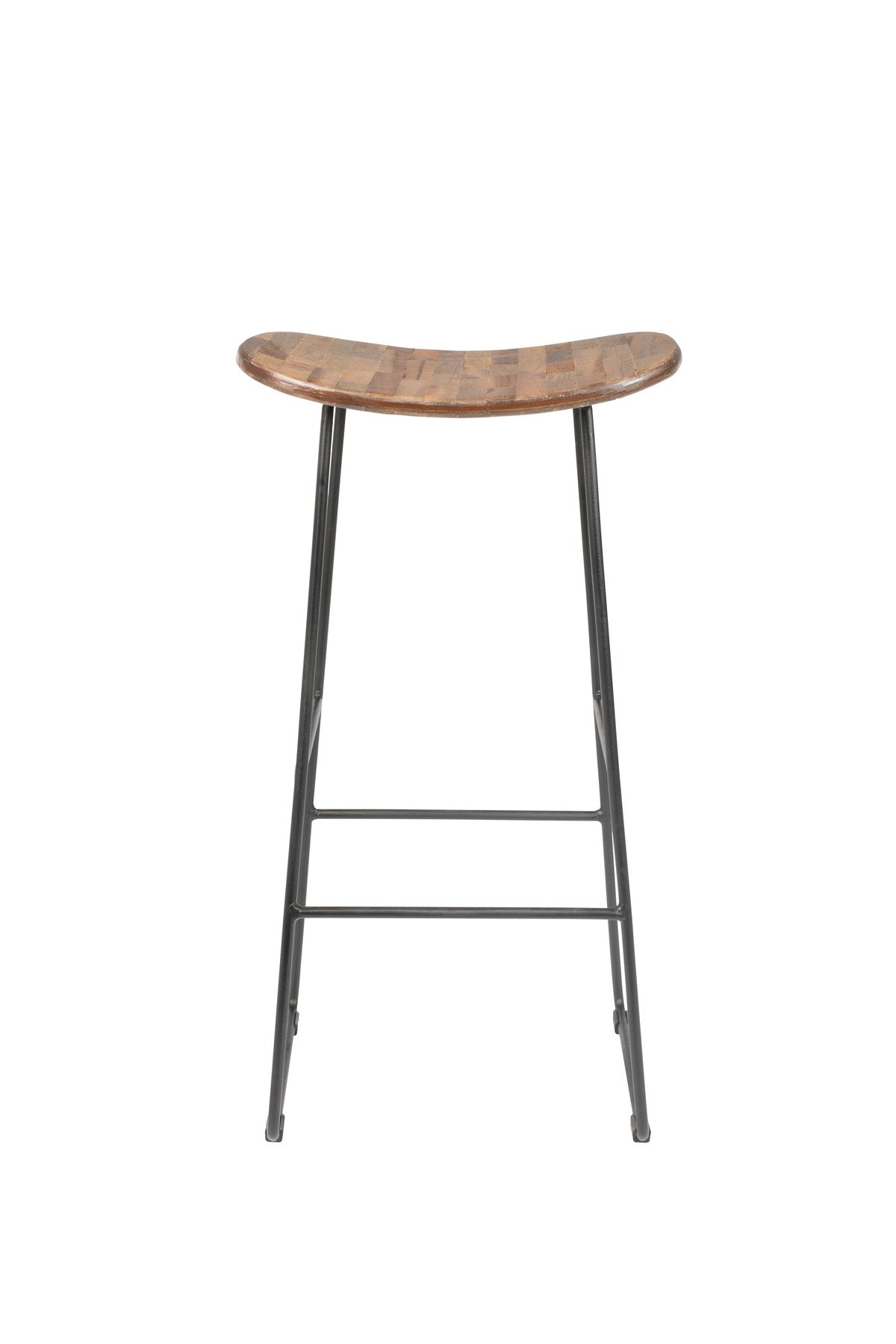 Barstuhl Tangle in Braun präsentiert im Onlineshop von KAQTU Design AG. Barstuhl ist von White Label Living