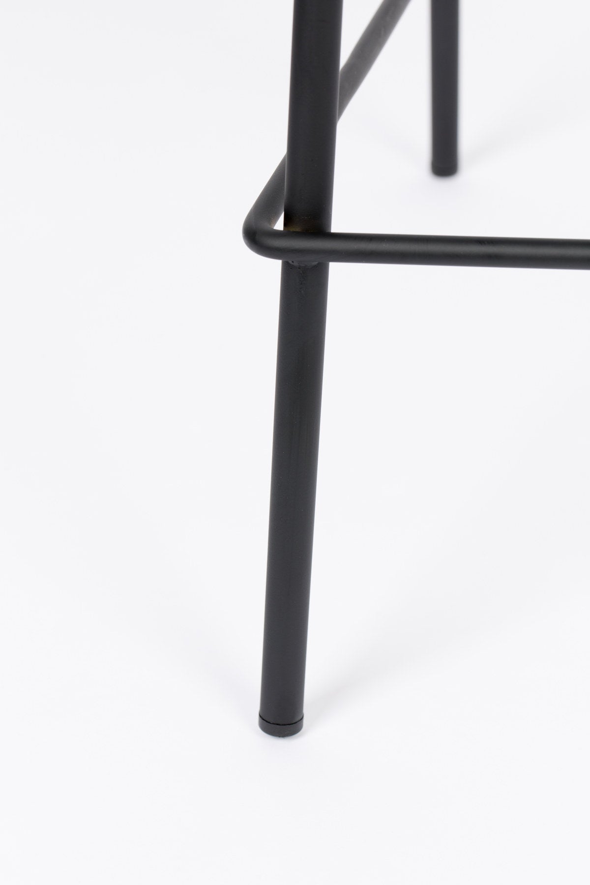 Barstuhl Jolien gepolstert in Grau präsentiert im Onlineshop von KAQTU Design AG. Barstuhl ist von White Label Living