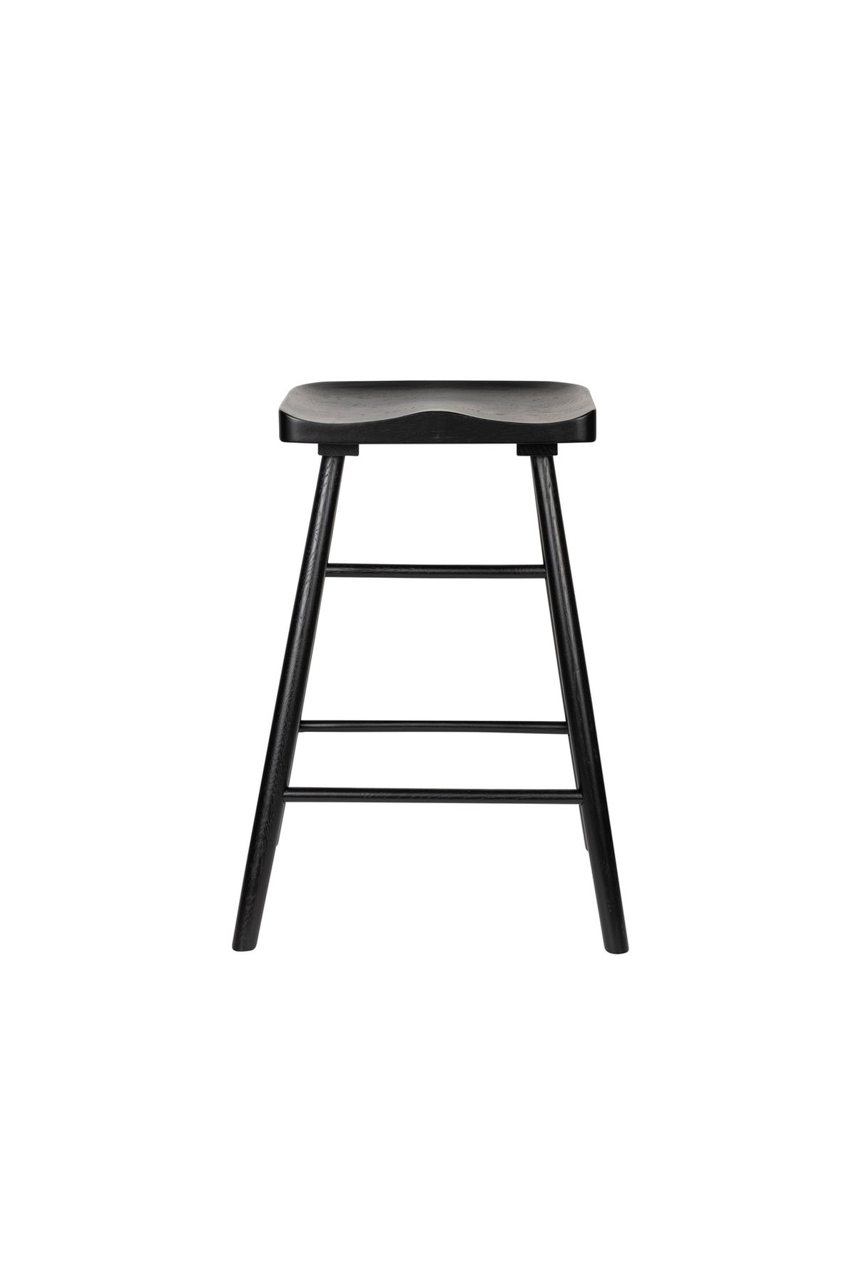 Barstuhl VANDER in Schwarz präsentiert im Onlineshop von KAQTU Design AG. Barhocker ist von White Label Living