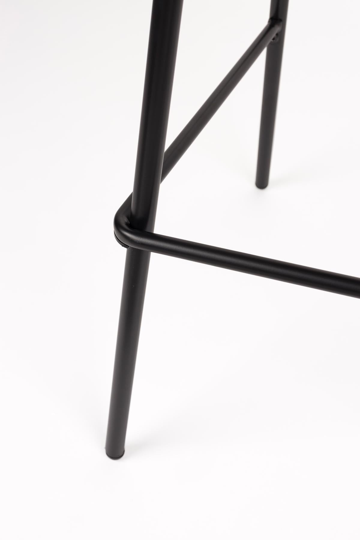 Barhocker Joa Terra in Braun präsentiert im Onlineshop von KAQTU Design AG. Barstuhl ist von White Label Living
