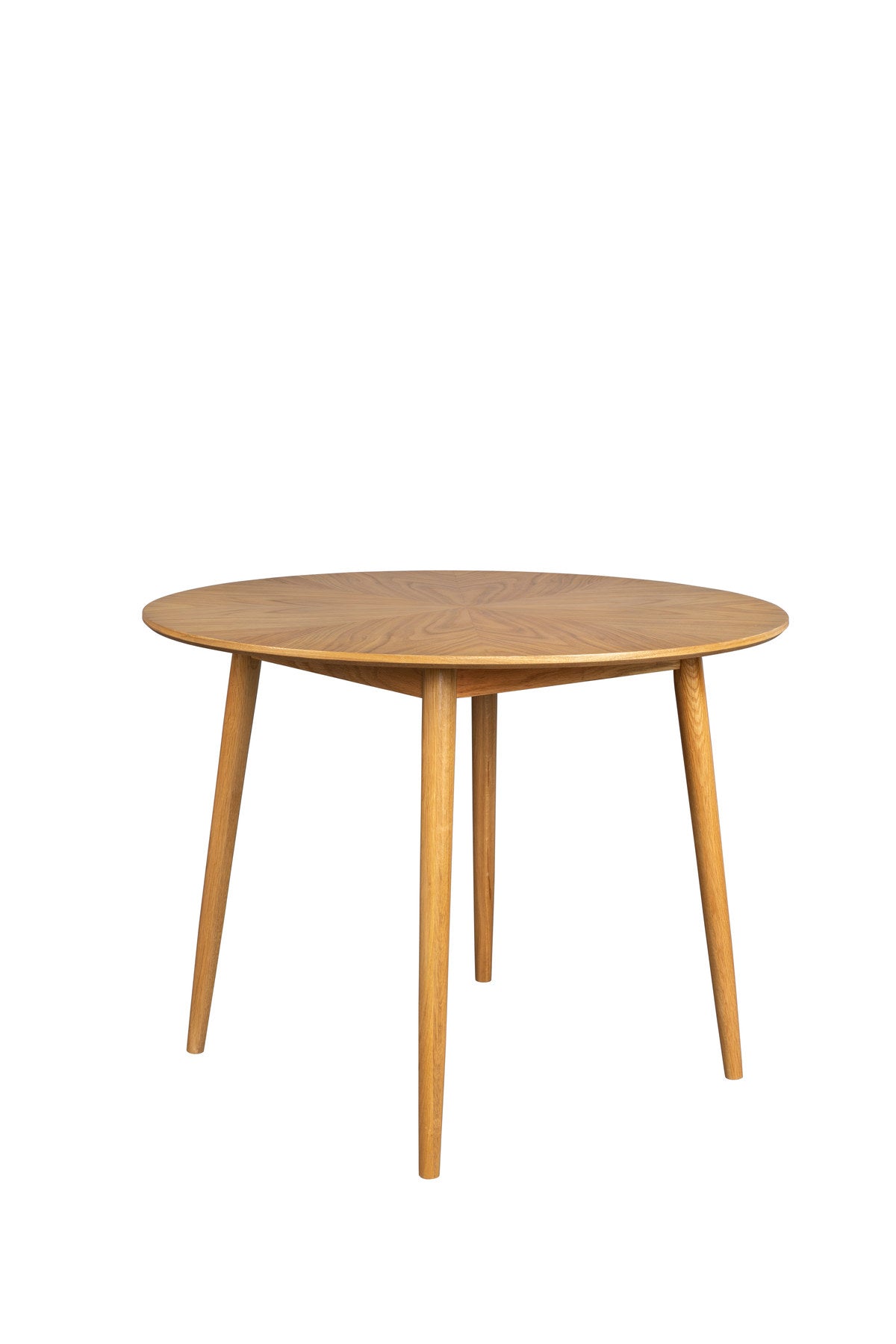 Tisch Fabio rund in Braun präsentiert im Onlineshop von KAQTU Design AG. Esstisch ist von White Label Living