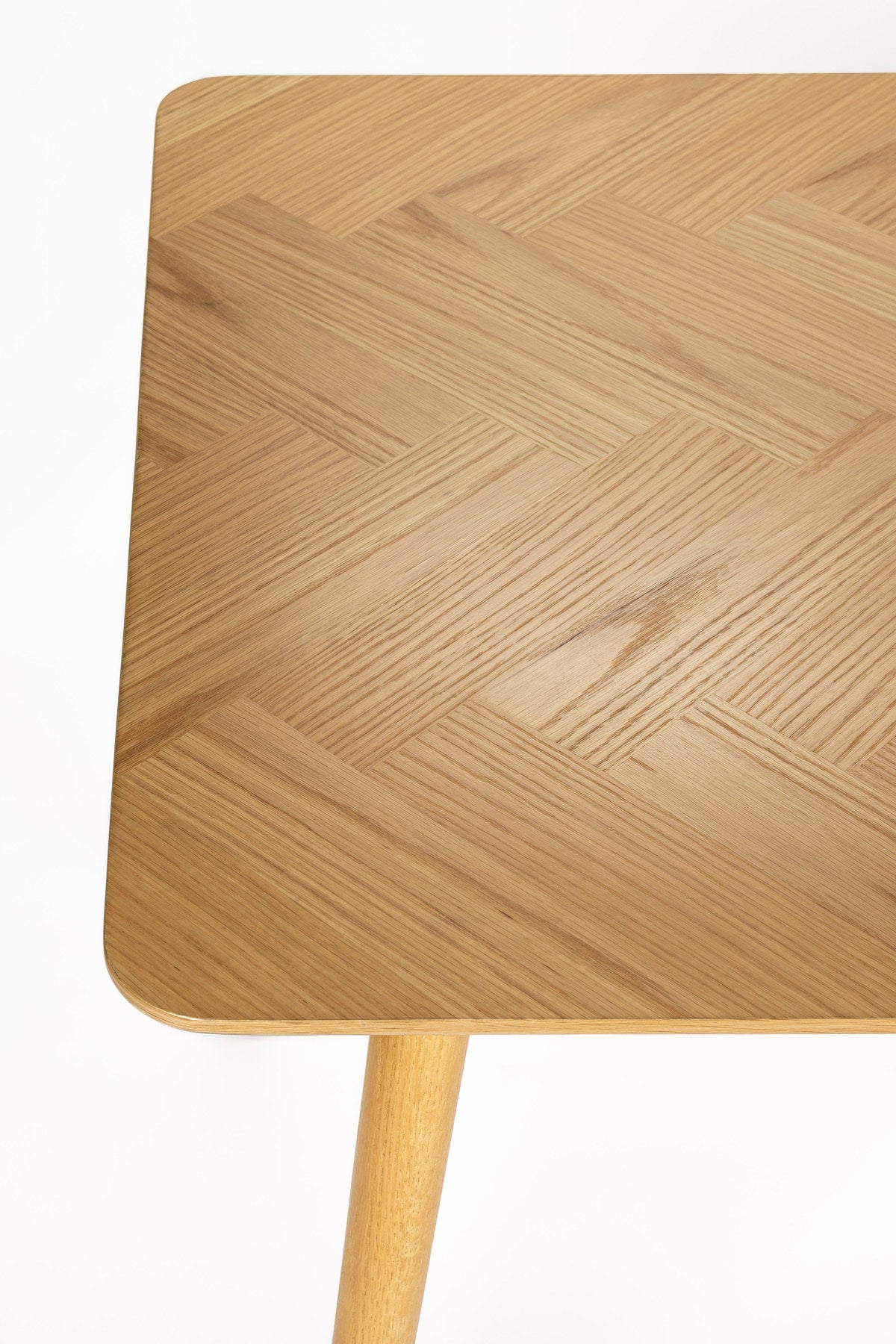 Tisch Fabio in Braun präsentiert im Onlineshop von KAQTU Design AG. Esstisch ist von White Label Living