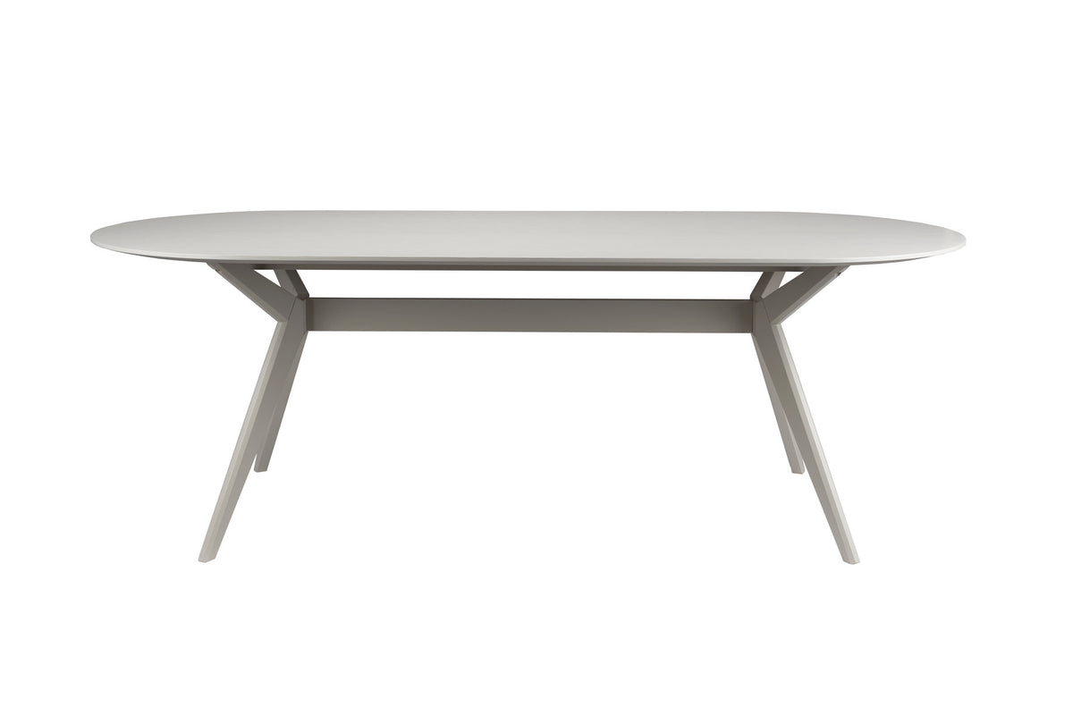 Tisch Zeme Capsule in beige präsentiert im Onlineshop von KAQTU Design AG. Esstisch ist von White Label Living