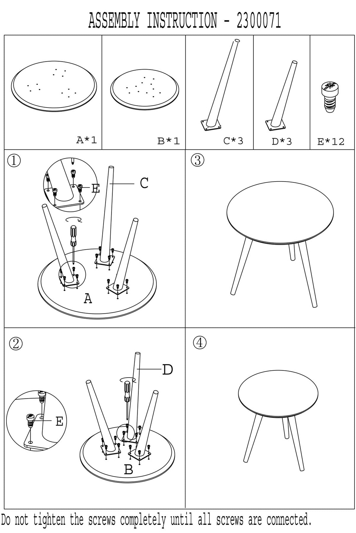 Beistelltisch Daven 2er Set in Weiss präsentiert im Onlineshop von KAQTU Design AG. Beistelltisch ist von White Label Living