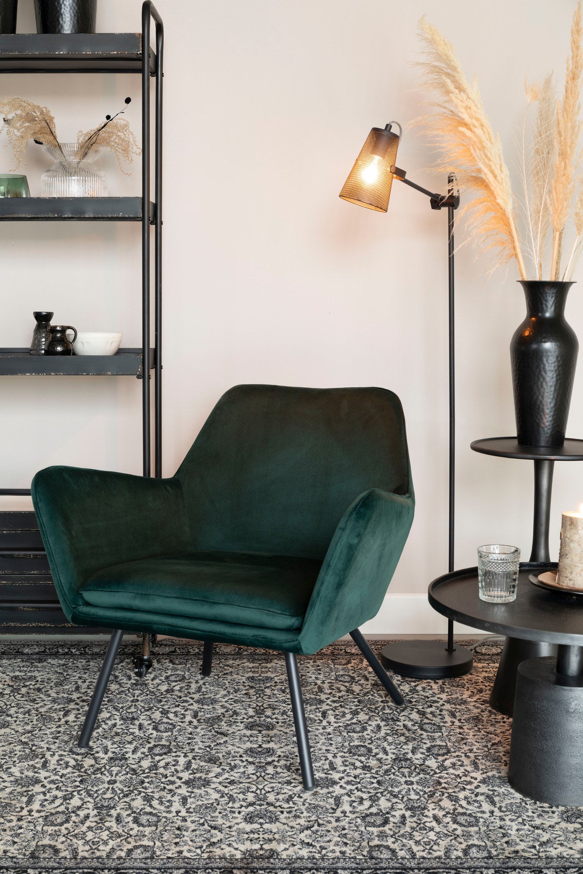 Beistelltisch MASON in Schwarz präsentiert im Onlineshop von KAQTU Design AG. Couchtisch ist von White Label Living
