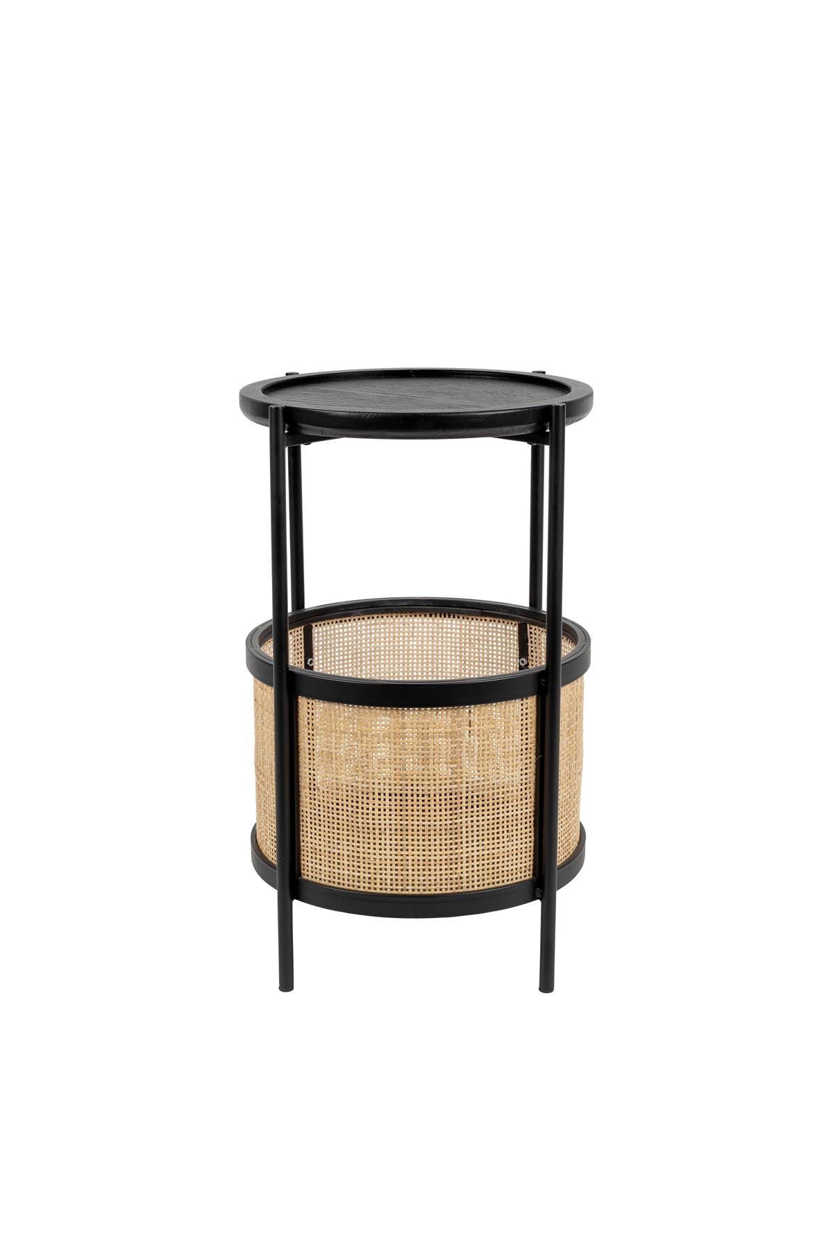 Beistelltisch MAKOTO in Schwarz präsentiert im Onlineshop von KAQTU Design AG. Couchtisch ist von White Label Living