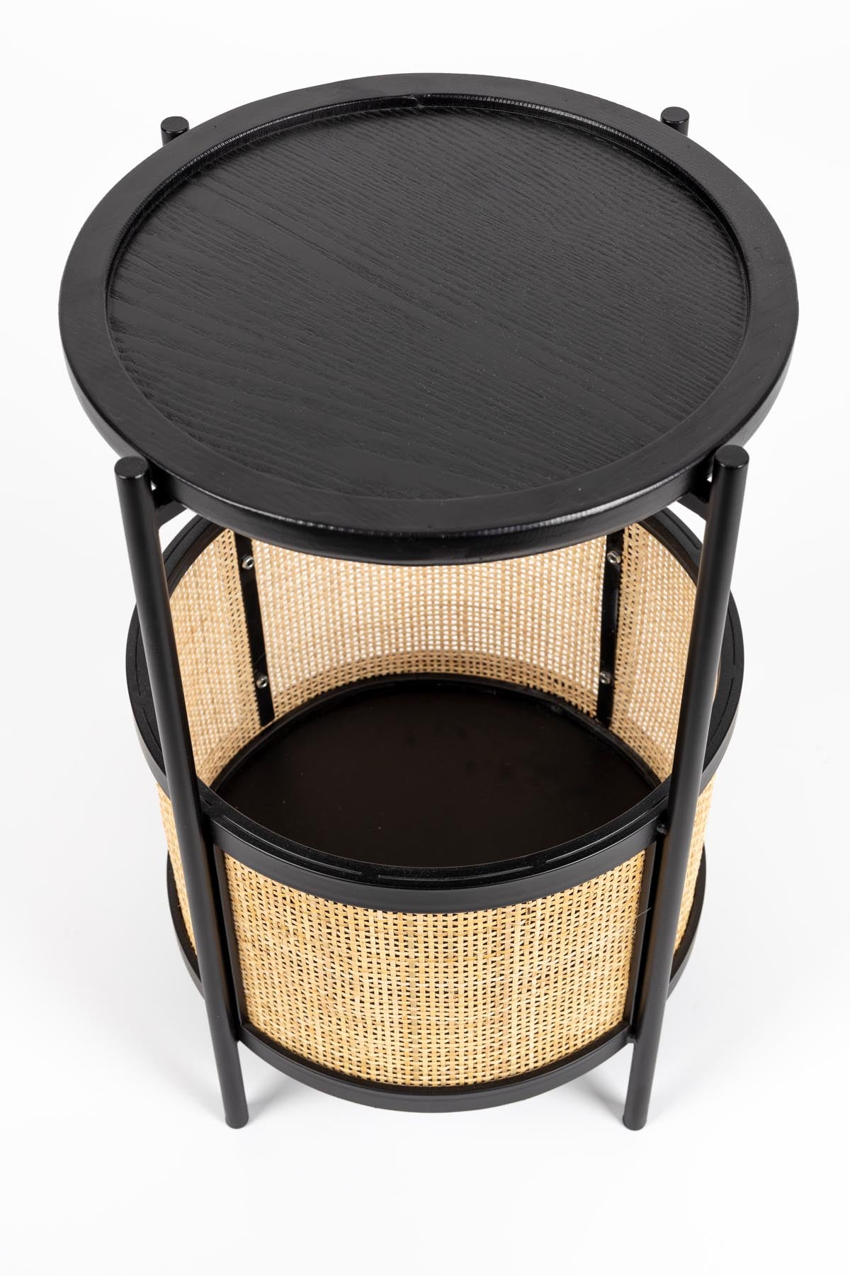 Beistelltisch MAKOTO in Schwarz präsentiert im Onlineshop von KAQTU Design AG. Couchtisch ist von White Label Living