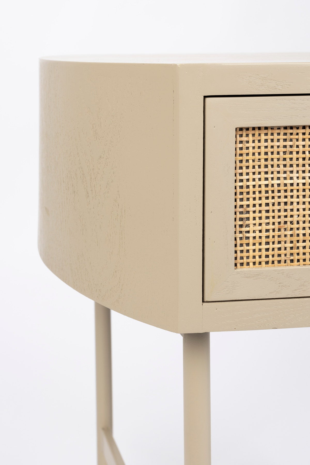 Beistelltisch AMAYA in beige präsentiert im Onlineshop von KAQTU Design AG. Beistelltisch ist von White Label Living