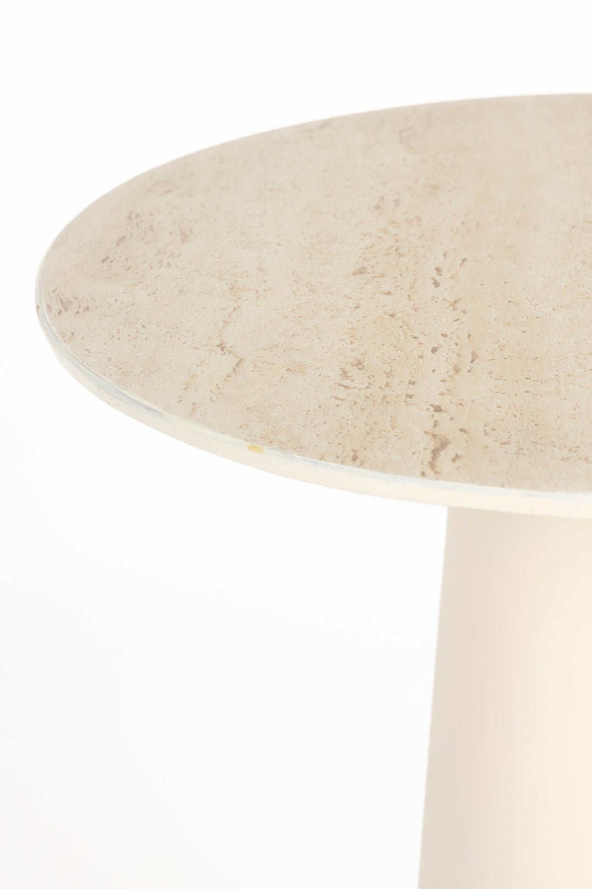 Joya Beistelltisch hoch in beige präsentiert im Onlineshop von KAQTU Design AG. Beistelltisch ist von White Label Living