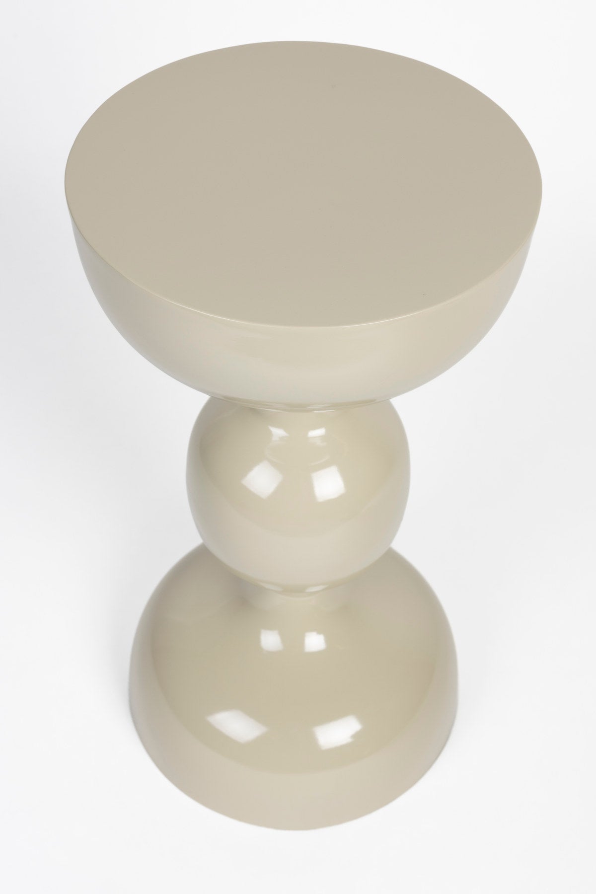 Lars Beistelltisch Elfenbein in Weiss präsentiert im Onlineshop von KAQTU Design AG. Beistelltisch ist von White Label Living