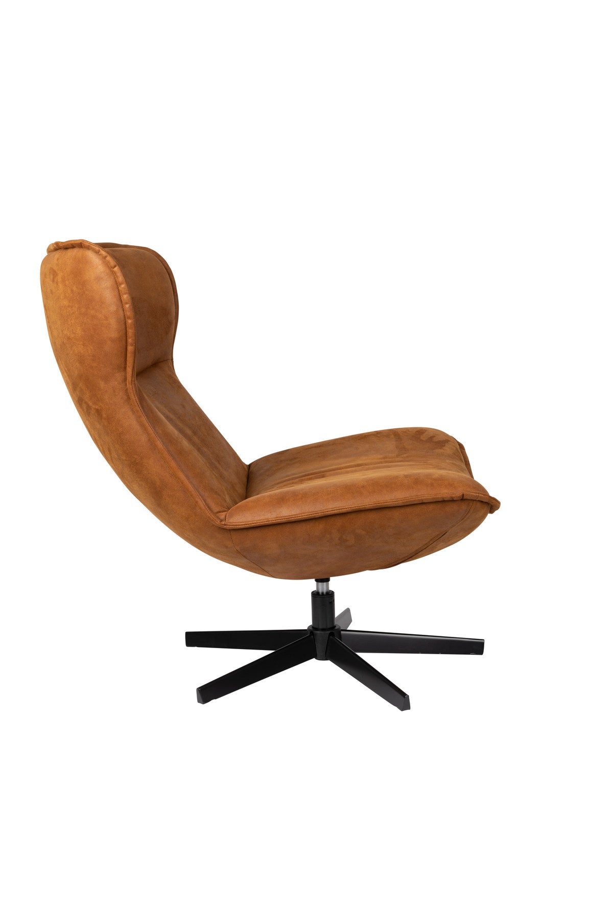 Loungesessel JOHN in Braun präsentiert im Onlineshop von KAQTU Design AG. Sessel ist von White Label Living