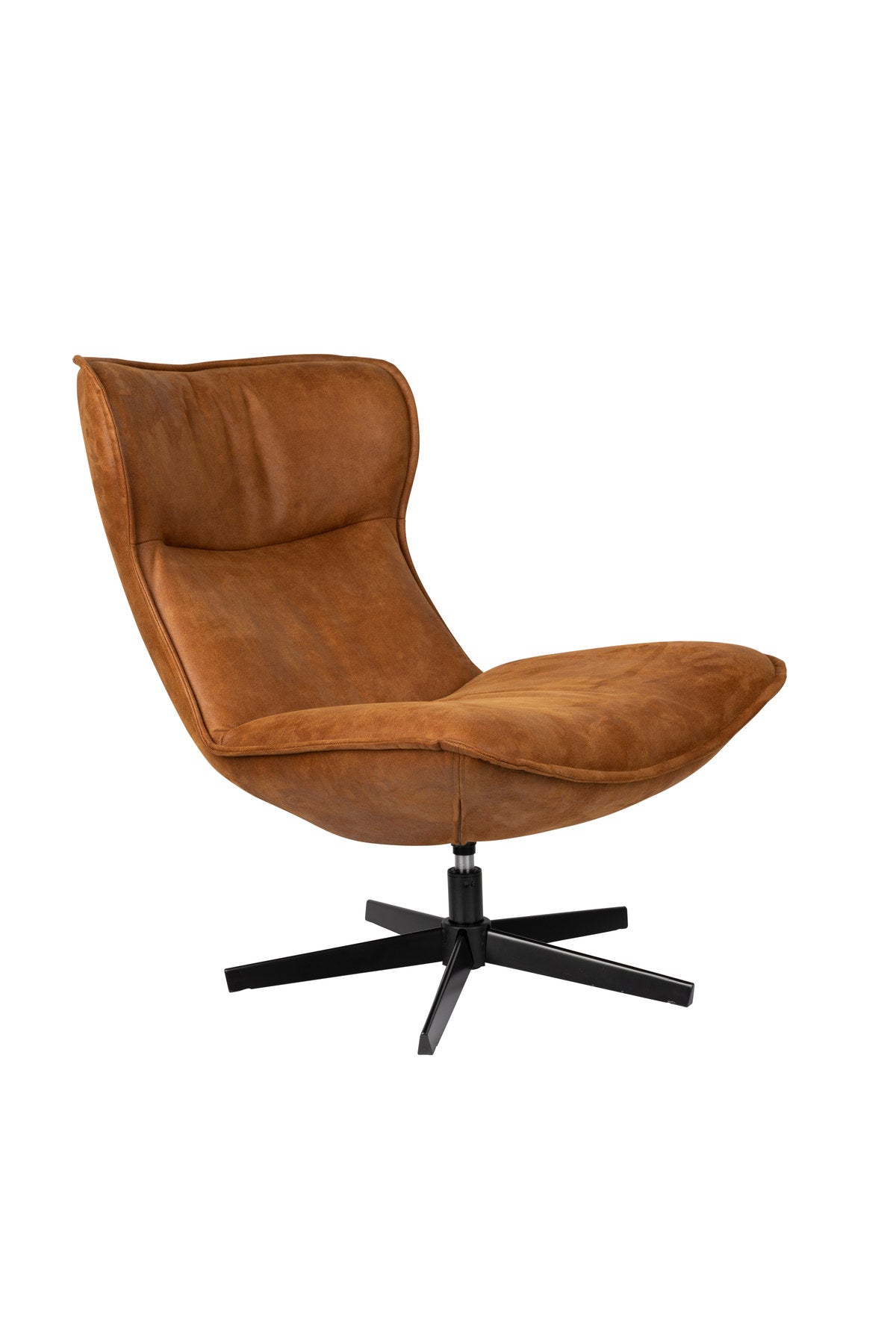 Loungesessel JOHN in Braun präsentiert im Onlineshop von KAQTU Design AG. Sessel ist von White Label Living
