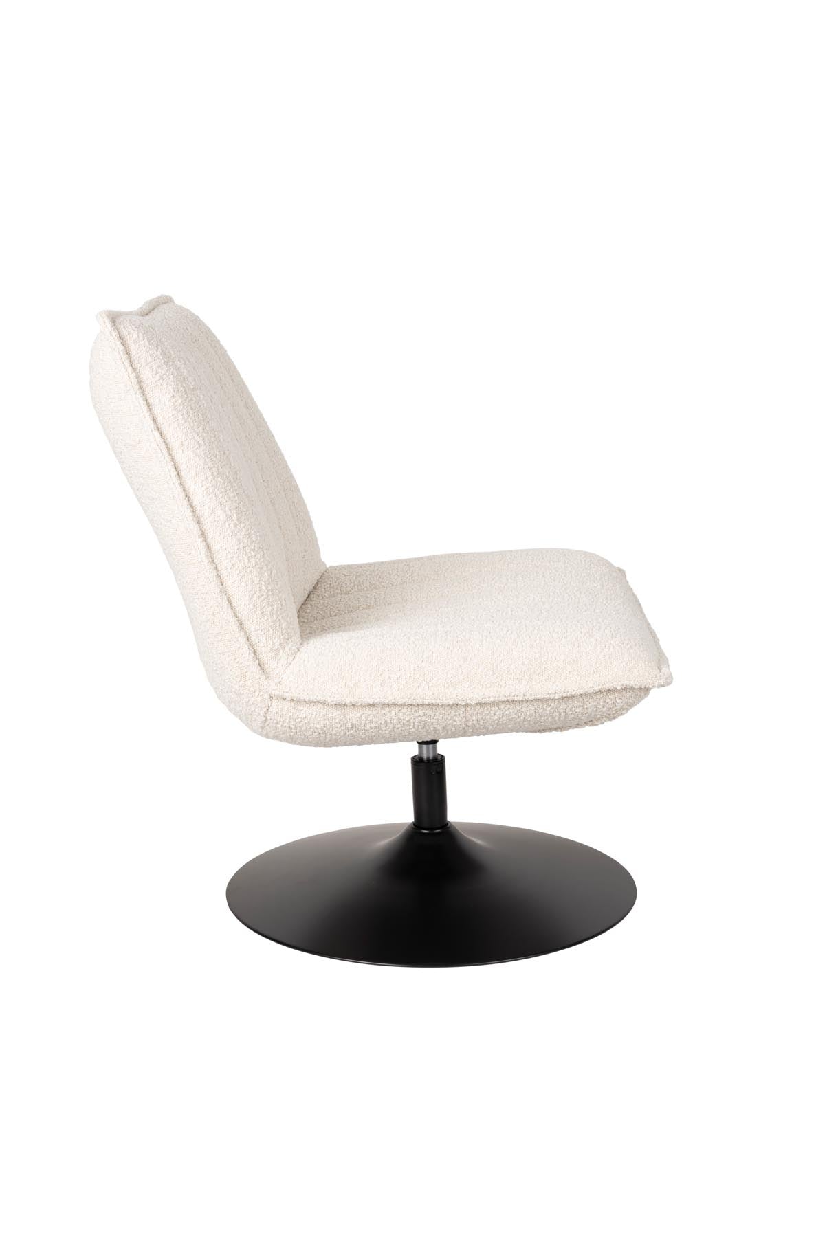 Loungesessel JAX in Weiss präsentiert im Onlineshop von KAQTU Design AG. Sessel ist von White Label Living