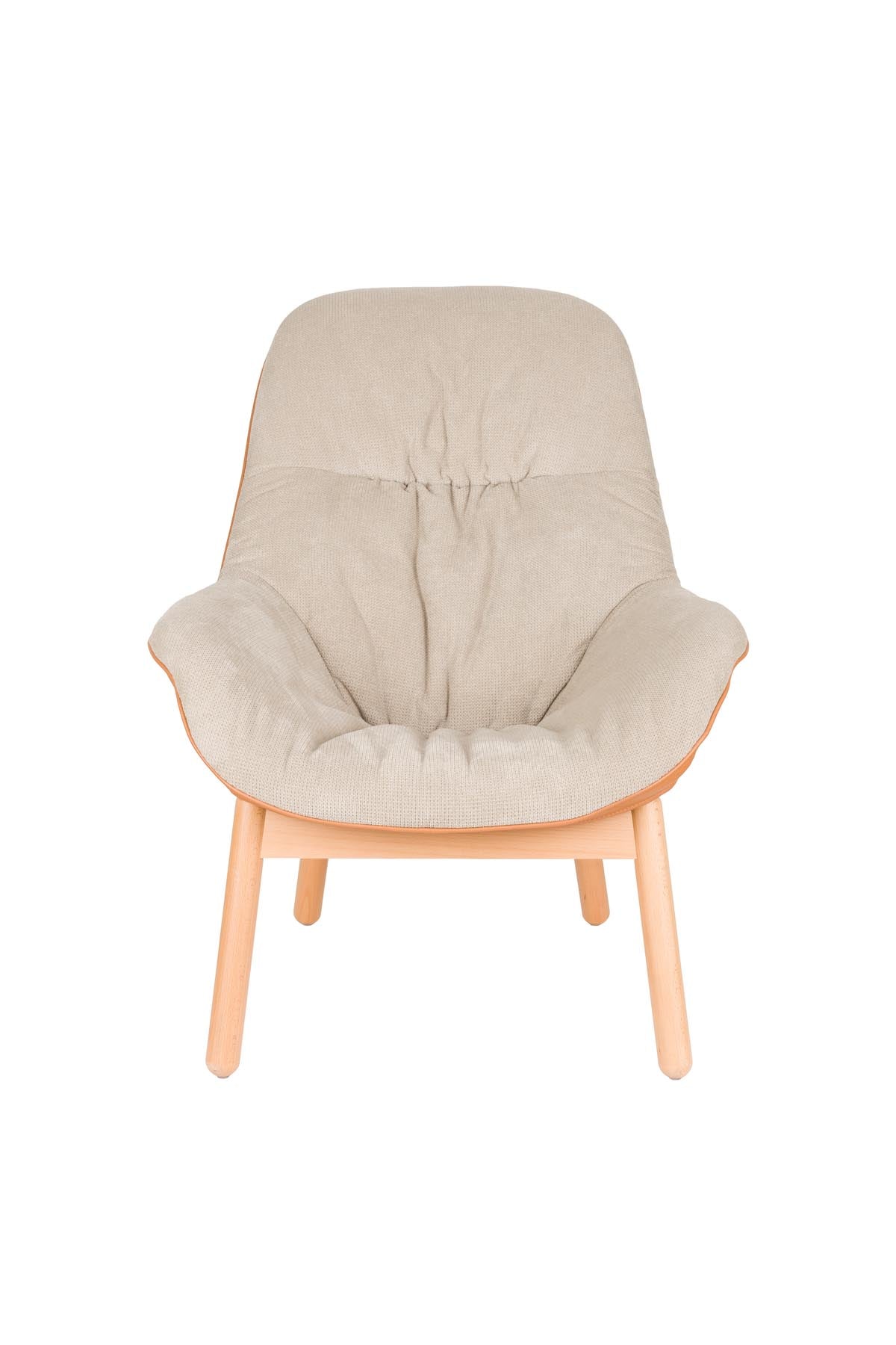 Loungesessel Duke in beige präsentiert im Onlineshop von KAQTU Design AG. Sessel ist von White Label Living