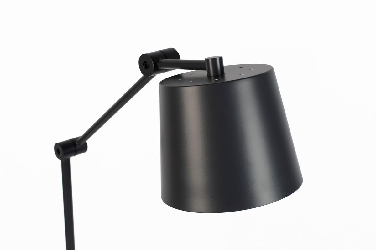 Stehleuchte HAJO in Grau präsentiert im Onlineshop von KAQTU Design AG. Stehleuchte ist von White Label Living