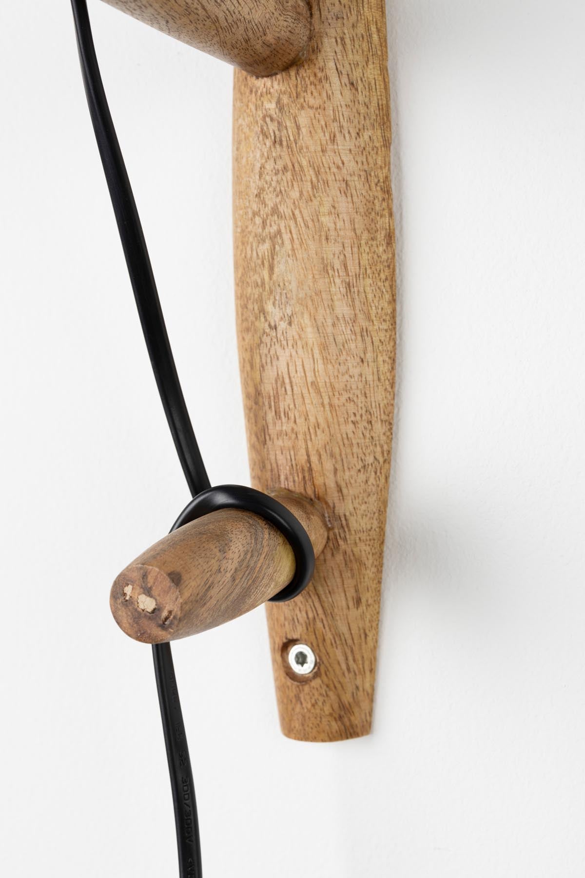 Wandleuchte ALEN in Natur/Gold präsentiert im Onlineshop von KAQTU Design AG. Wandleuchte ist von White Label Living
