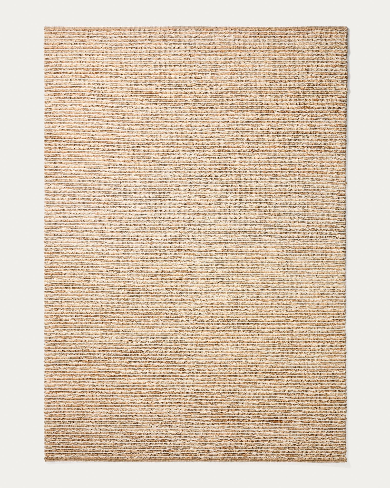 Teppich Derule aus Jute und Wolle in Beige 200 x 300 cm in Natur präsentiert im Onlineshop von KAQTU Design AG. Teppich ist von Kave Home