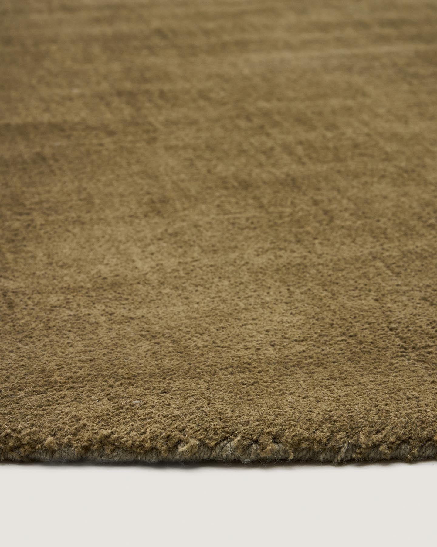 Runder Teppich Empuries, grün, Ø 200 cm in Grün präsentiert im Onlineshop von KAQTU Design AG. Teppich ist von Kave Home