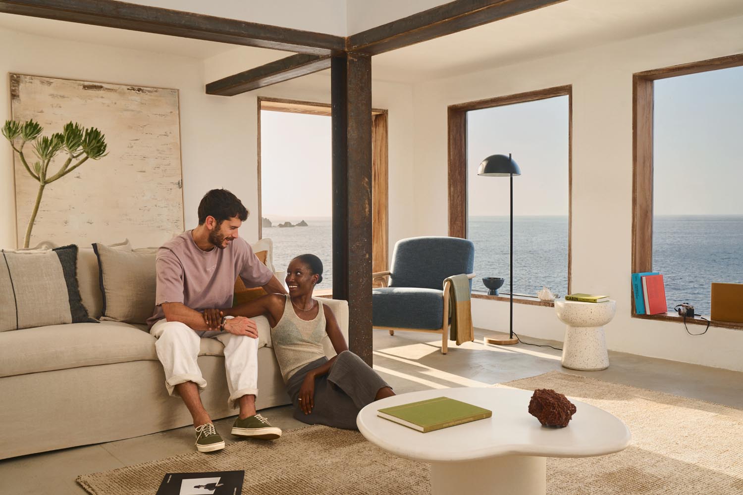 Eleganter Susi Teppich in Grün: Luxuriöse Wolle & Bambusviskose, 200x300 cm, für stilvolle Wohnakzente.