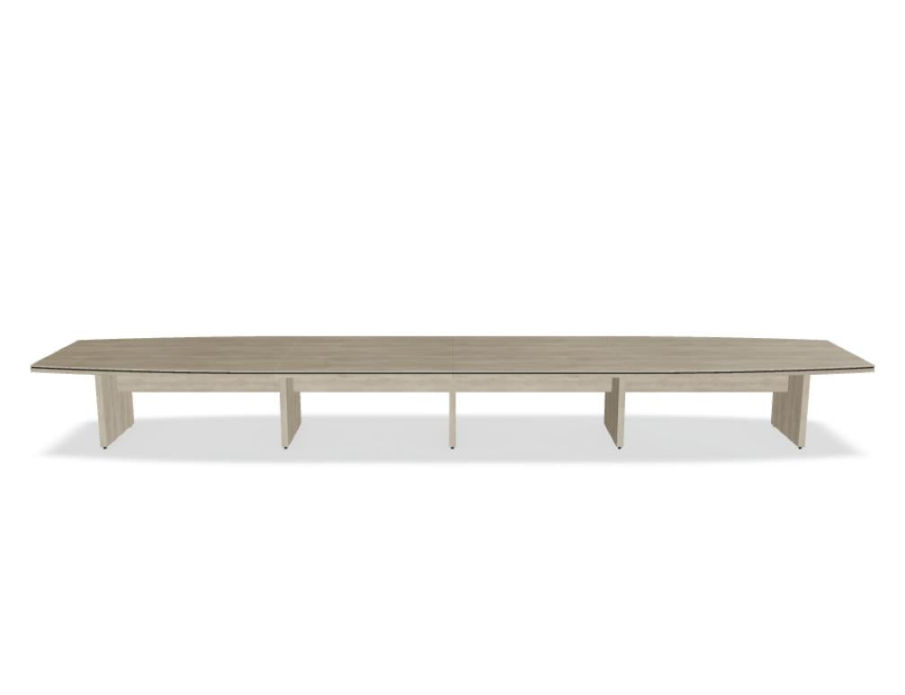 Status X11 - Chefzimmertisch in Eiche Grau präsentiert im Onlineshop von KAQTU Design AG. Konferenztisch ist von Mdd