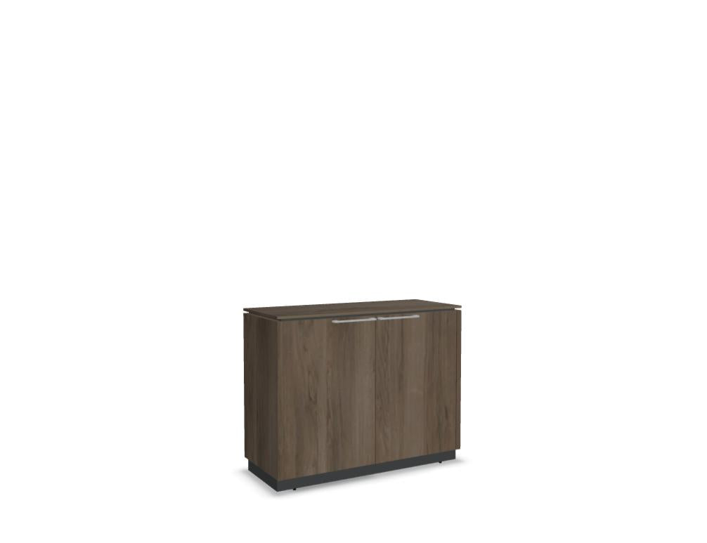 Status X21 - Schrank in Eiche Grau präsentiert im Onlineshop von KAQTU Design AG. Büroschrank ist von Mdd
