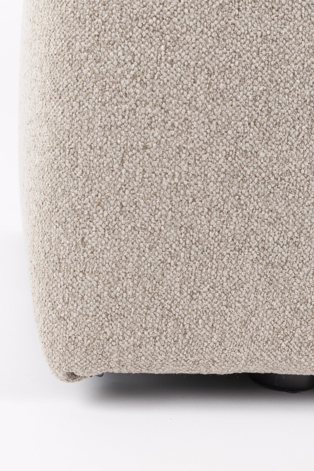 Sofa-Sitzelement Prosper Seat Right in Cappuccino/Beige, Bezug aus Polyester mit Polyurethan-Füllung, rechtes Modul eines modularen Sofas.