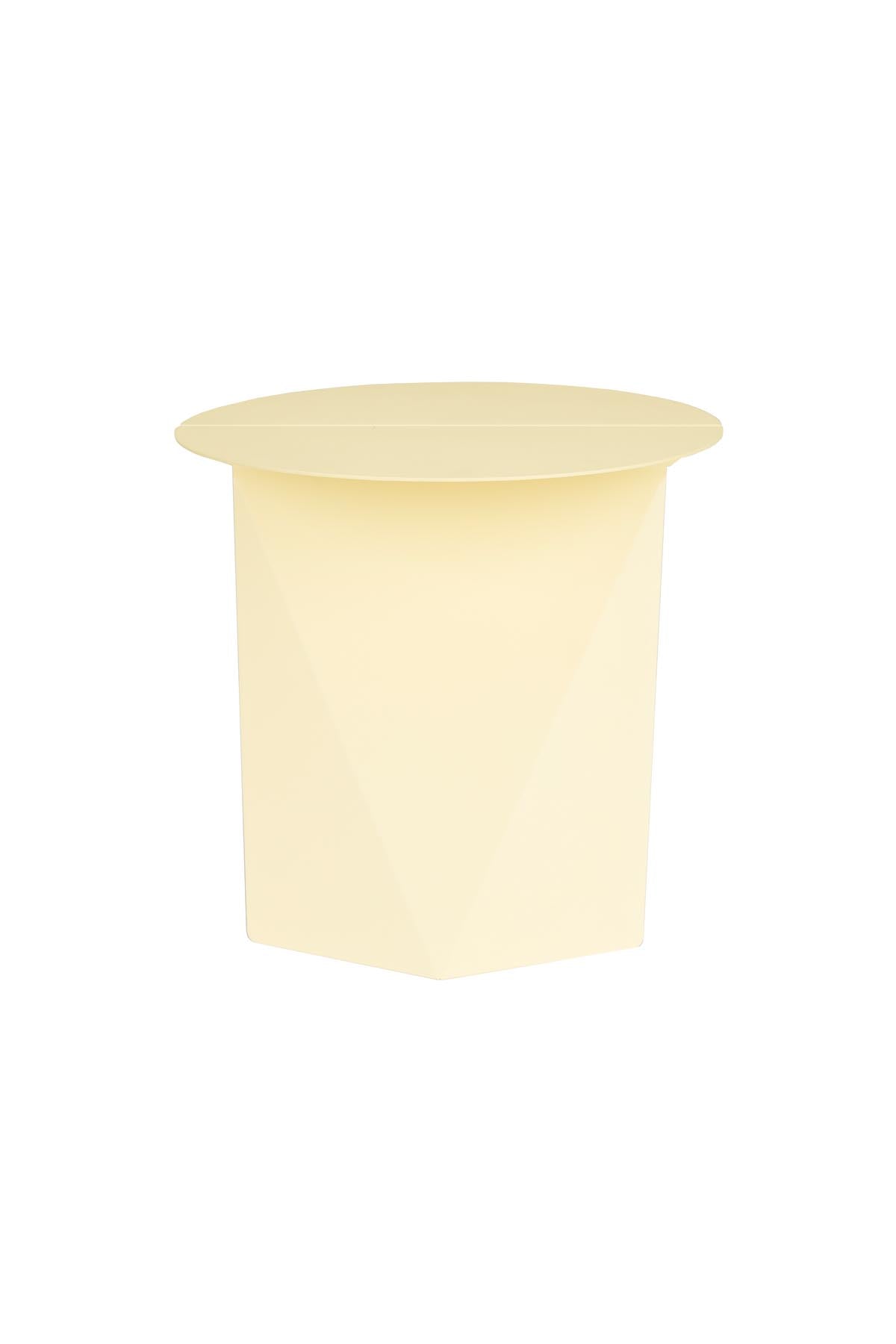 Beistelltisch Foldy in Gelb präsentiert im Onlineshop von KAQTU Design AG. Beistelltisch ist von Zuiver