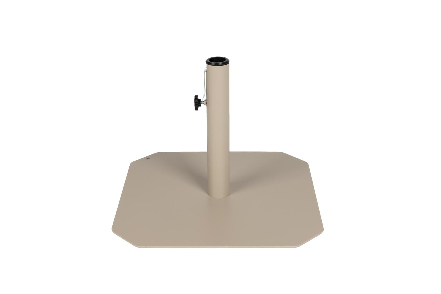 Die Sunshine Sunbrella Base von Zuiver ist ein eleganter, robuster Sonnenschirmständer für stilvolle Aussenbereiche.