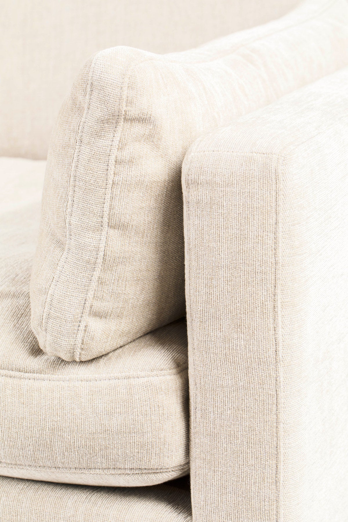 Love Seat Summer in Creme präsentiert im Onlineshop von KAQTU Design AG. Sessel mit Armlehnen ist von Zuiver