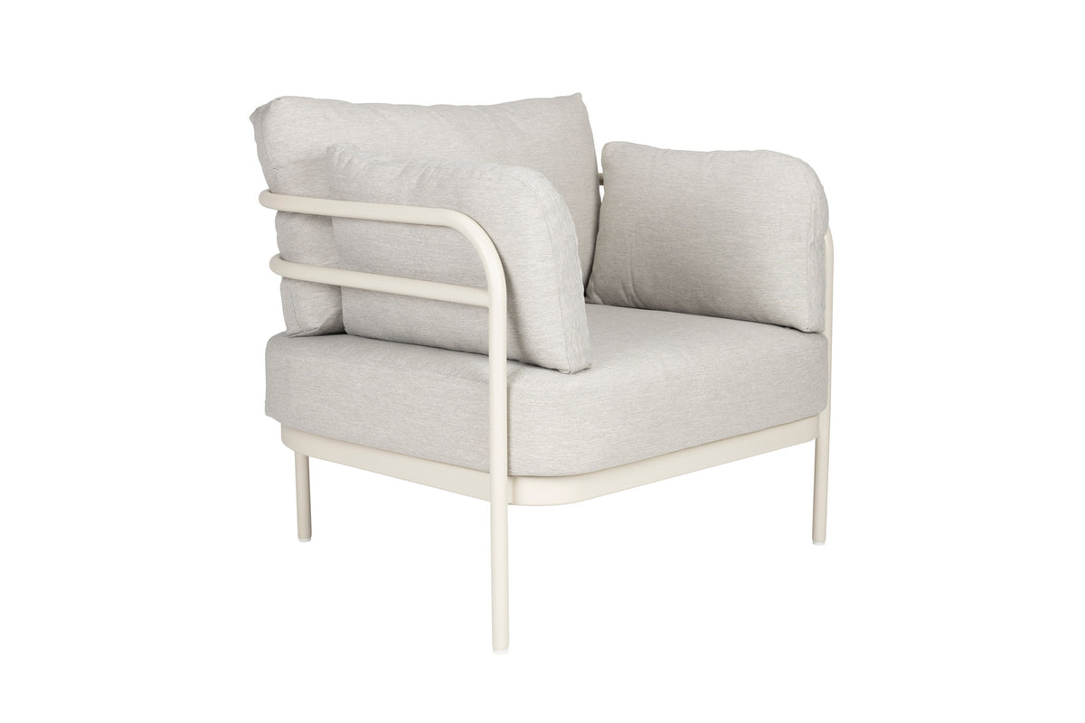 Vista Outdoor Set in beige präsentiert im Onlineshop von KAQTU Design AG. Loungeset ist von Zuiver
