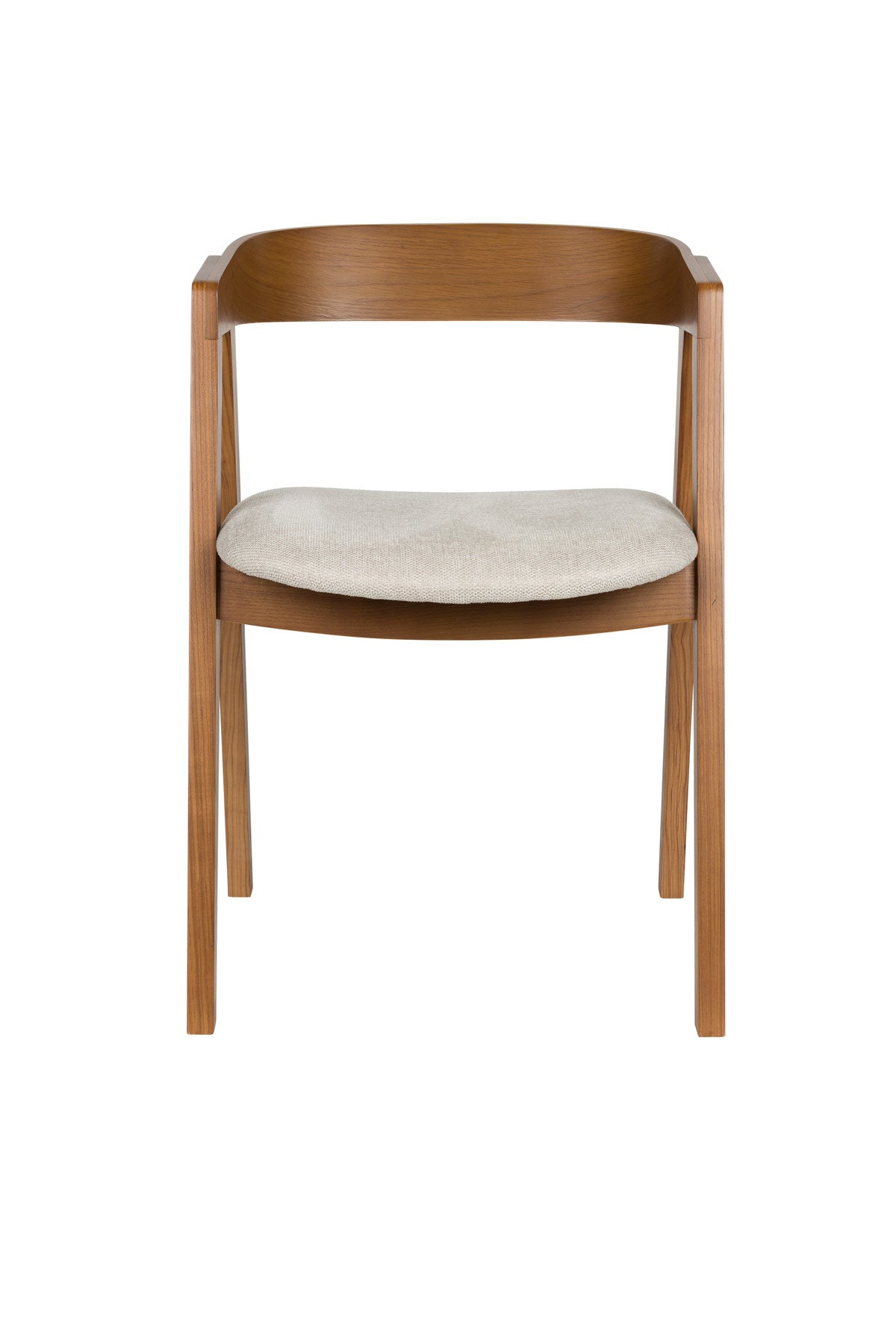 Stuhl Mads in Braun präsentiert im Onlineshop von KAQTU Design AG. Stuhl ist von Zuiver