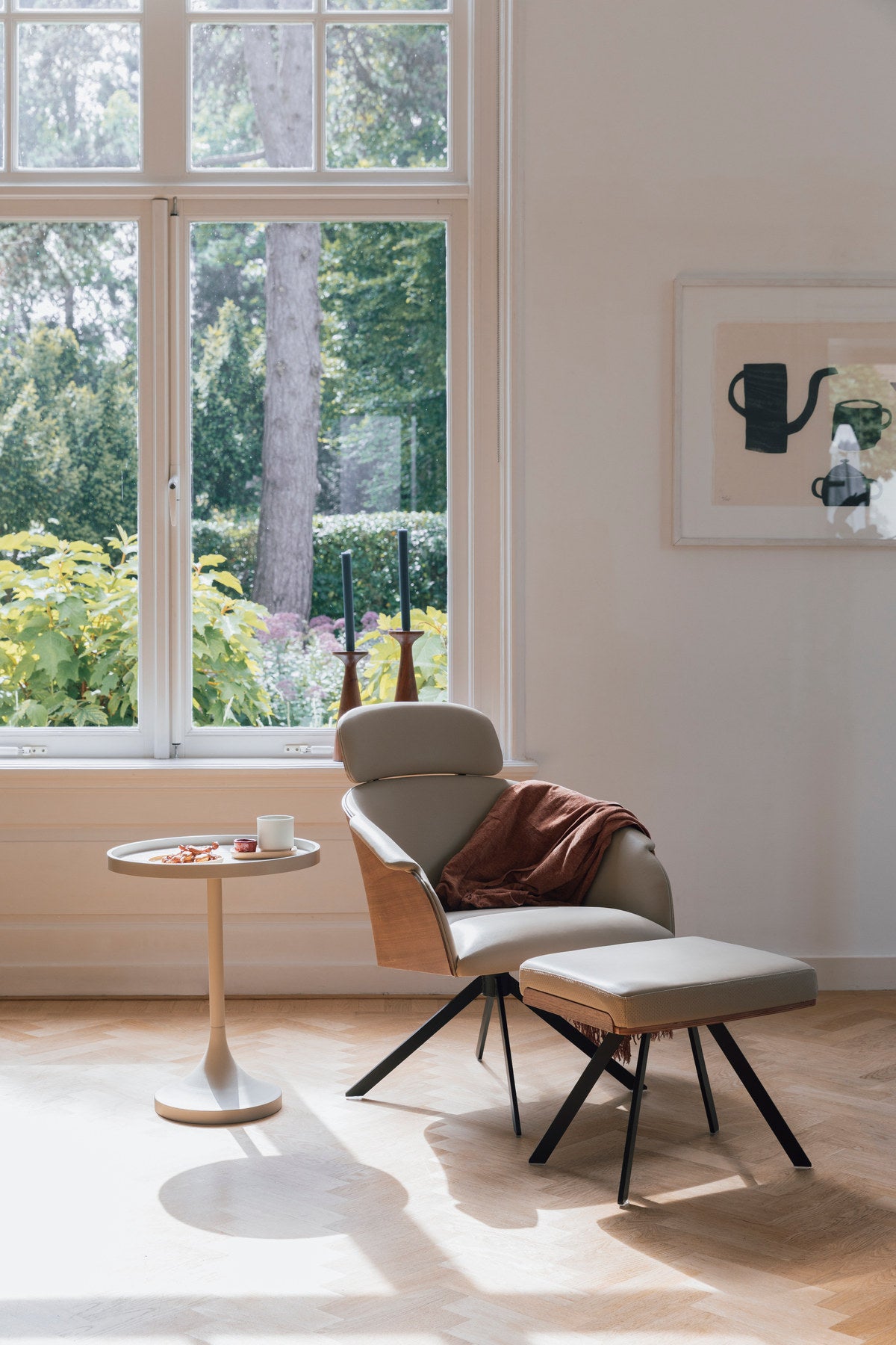 Beistelltisch Jason Beige in beige präsentiert im Onlineshop von KAQTU Design AG. Beistelltisch ist von Zuiver